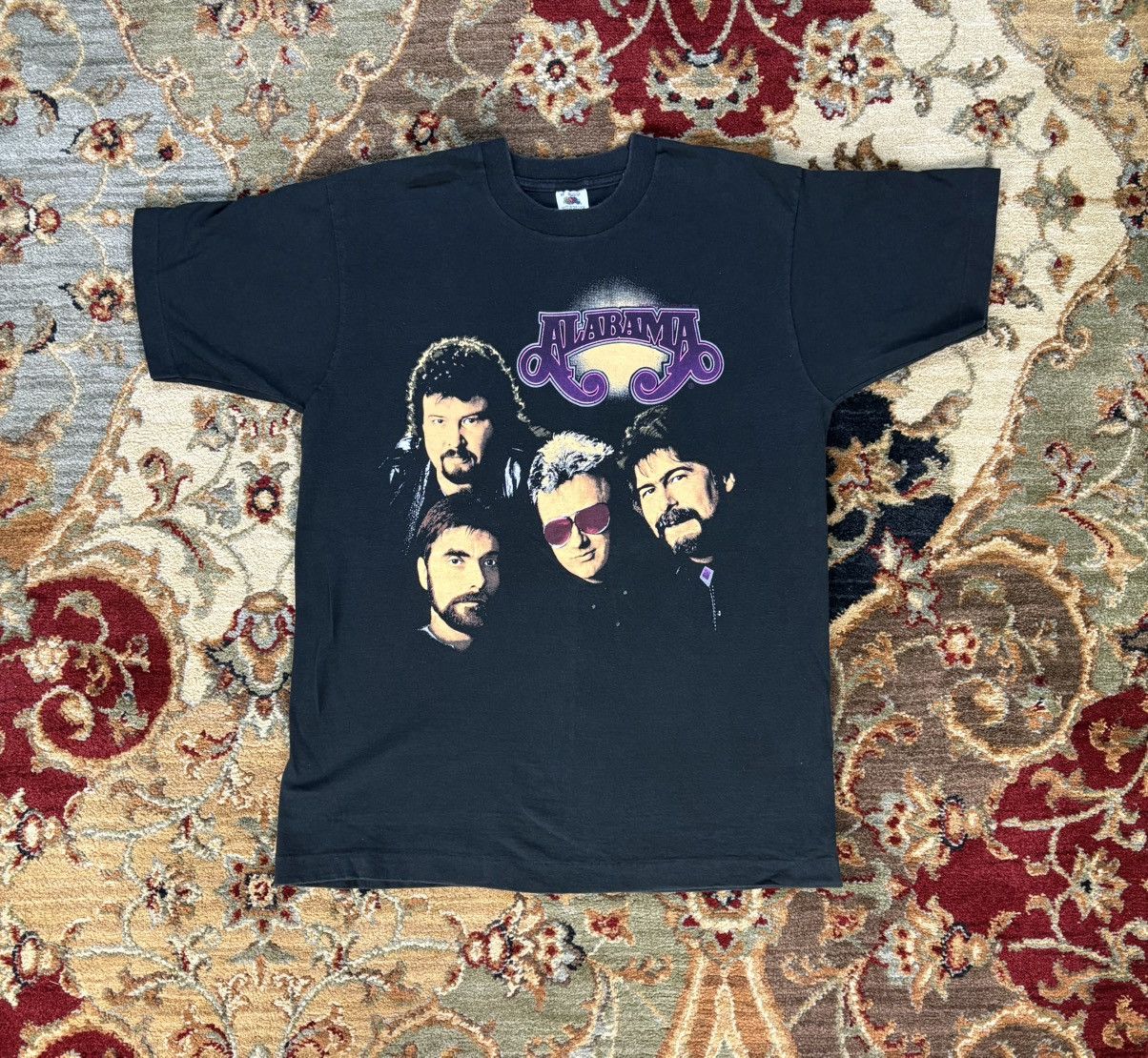 Band Tees × Vintage 1992 Alabama Band T-Shirt Size US M / EU 48-50 / 2 - 1 Thumbnail