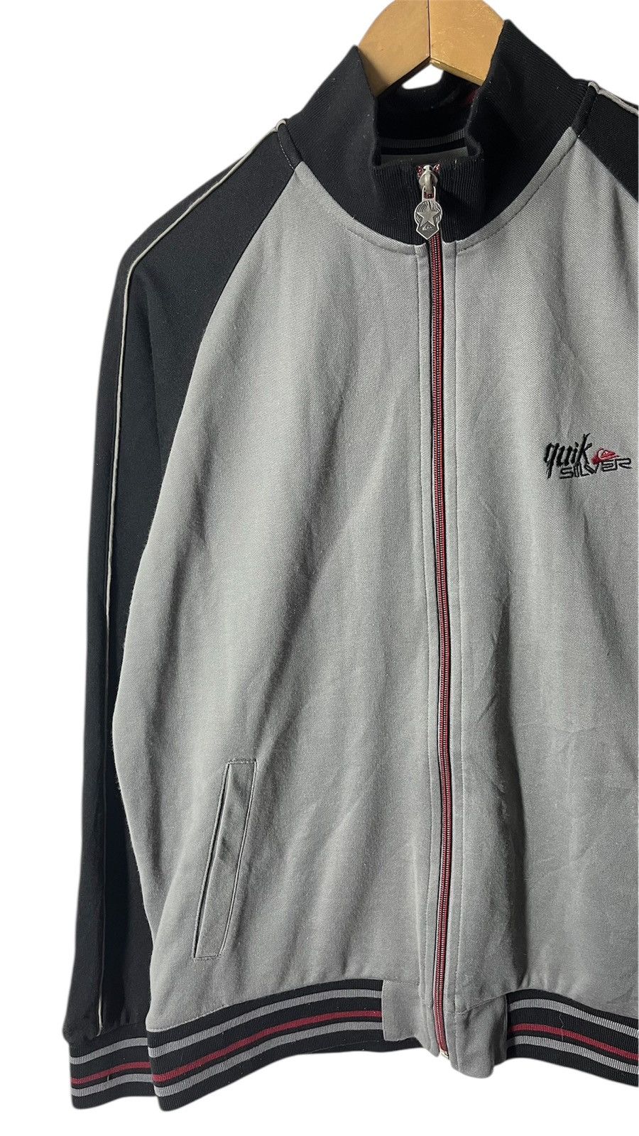 Quiksilver QUICKSILVER SURF TWO TONE SWEATER JACKET Size US L / EU 52-54 / 3 - 4 Thumbnail