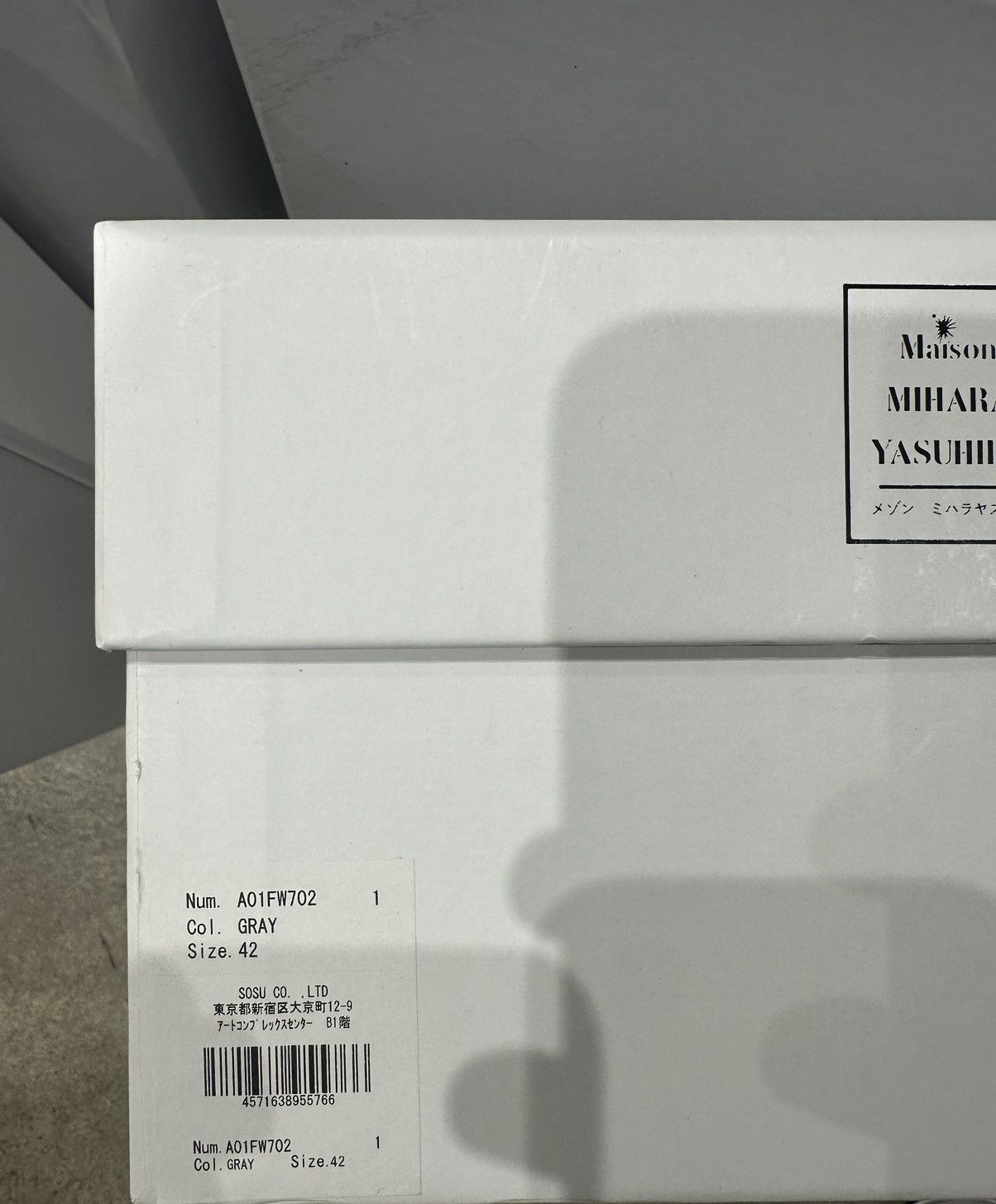 Maison MIHARA YASUHIRO MAISON MIHARA YASUHIRO - Peterson Low Grey Sneakers Size US 9 / EU 42 - 8 Thumbnail