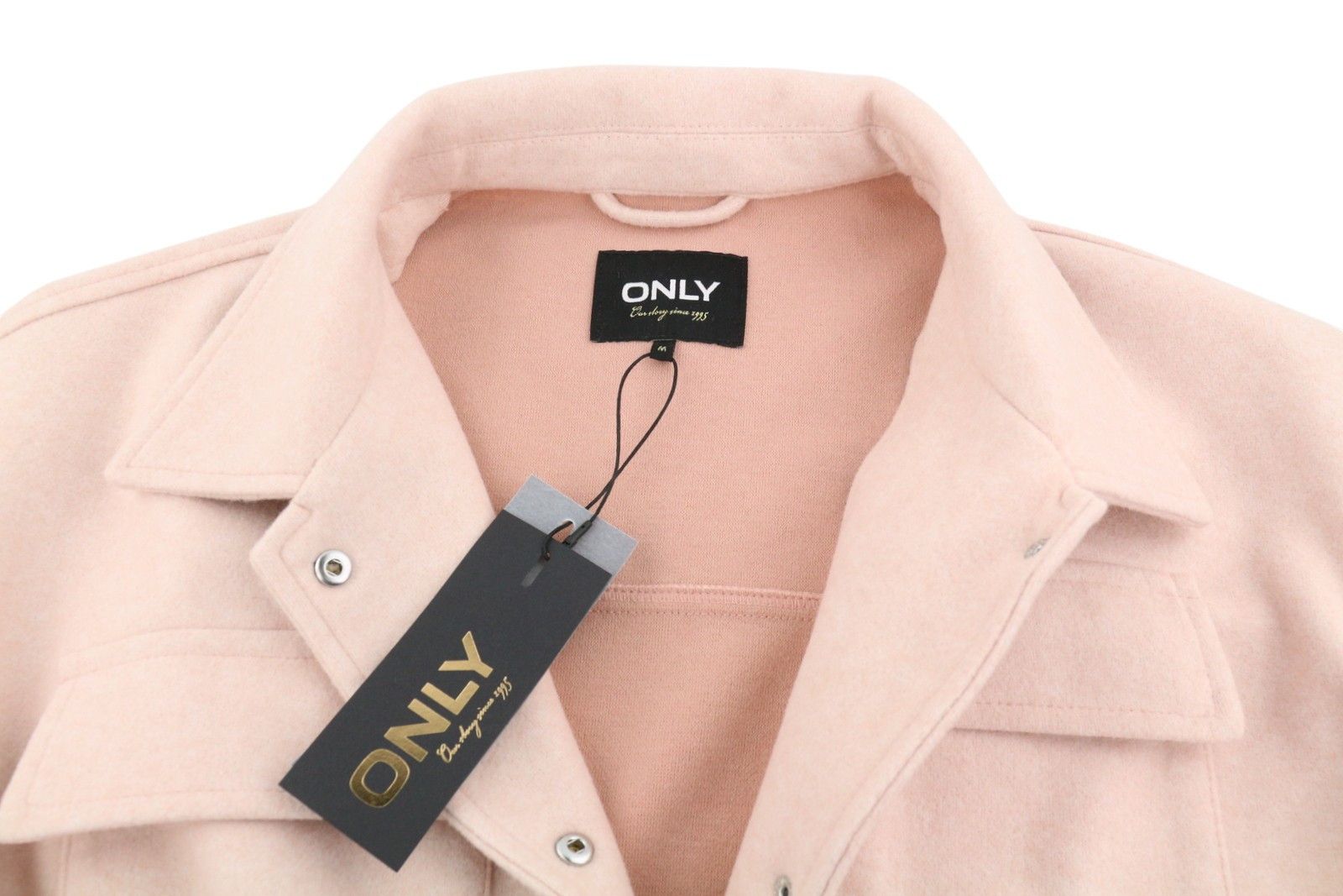 Other DAWN BF SHACKET M Light Pink Melange Snap Belt 88041 Size M / US 6-8 / IT 42-44 - 5 Thumbnail