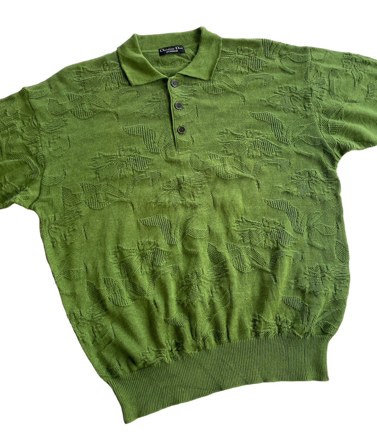 Christian Dior Monsieur CD Monsieur Luxury Knitwear Shortsleeve Sweater Size US M / EU 48-50 / 2 - 5 Thumbnail
