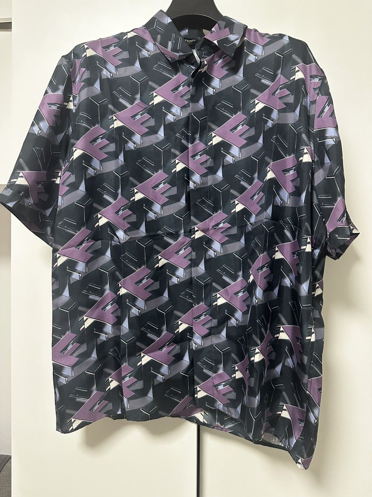 Fendi Fendi Silk Shirt Size US M / EU 48-50 / 2 - 1 Thumbnail
