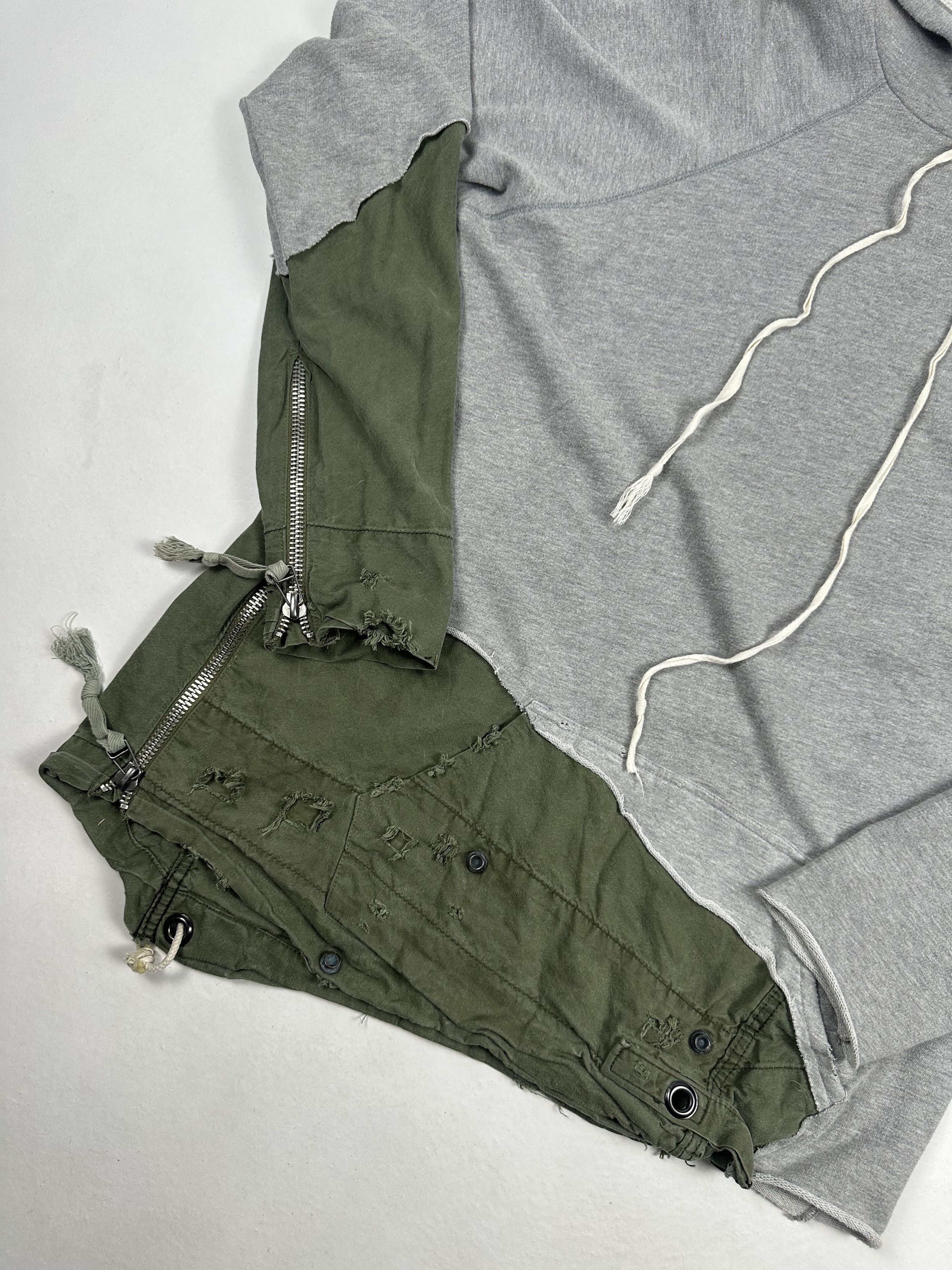 Greg Lauren Greg Lauren Hybrid Hoodie Size US XL / EU 56 / 4 - 5 Thumbnail