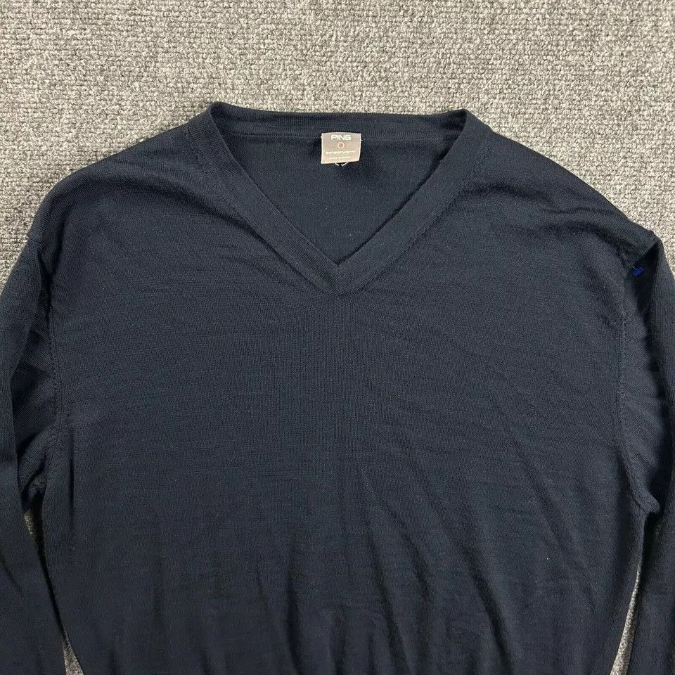 PING Ping Sweater Mens XXL V-Neck Golf Sensor Warm Merino Wool Size US XXL / EU 58 / 5 - 2 Thumbnail