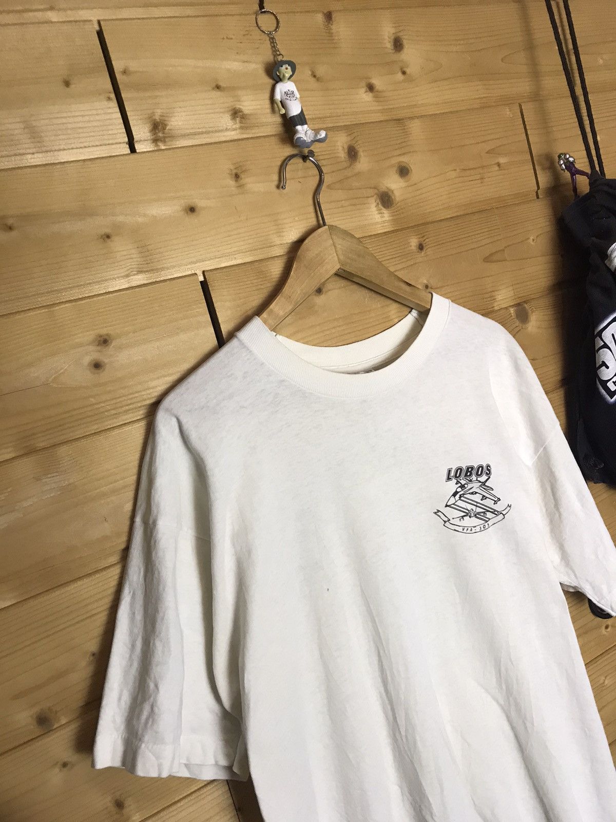 Vintage Vintage VFA 305 Lobos single stitch t-shirt Size US XL / EU 56 / 4 - 3 Thumbnail