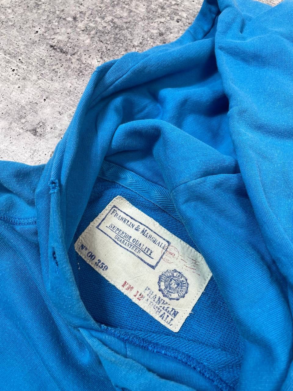 Franklin & Marshall Vintage Franklin Marshall Distressed Painted Hoodie Y2K Size US M / EU 48-50 / 2 - 6 Thumbnail