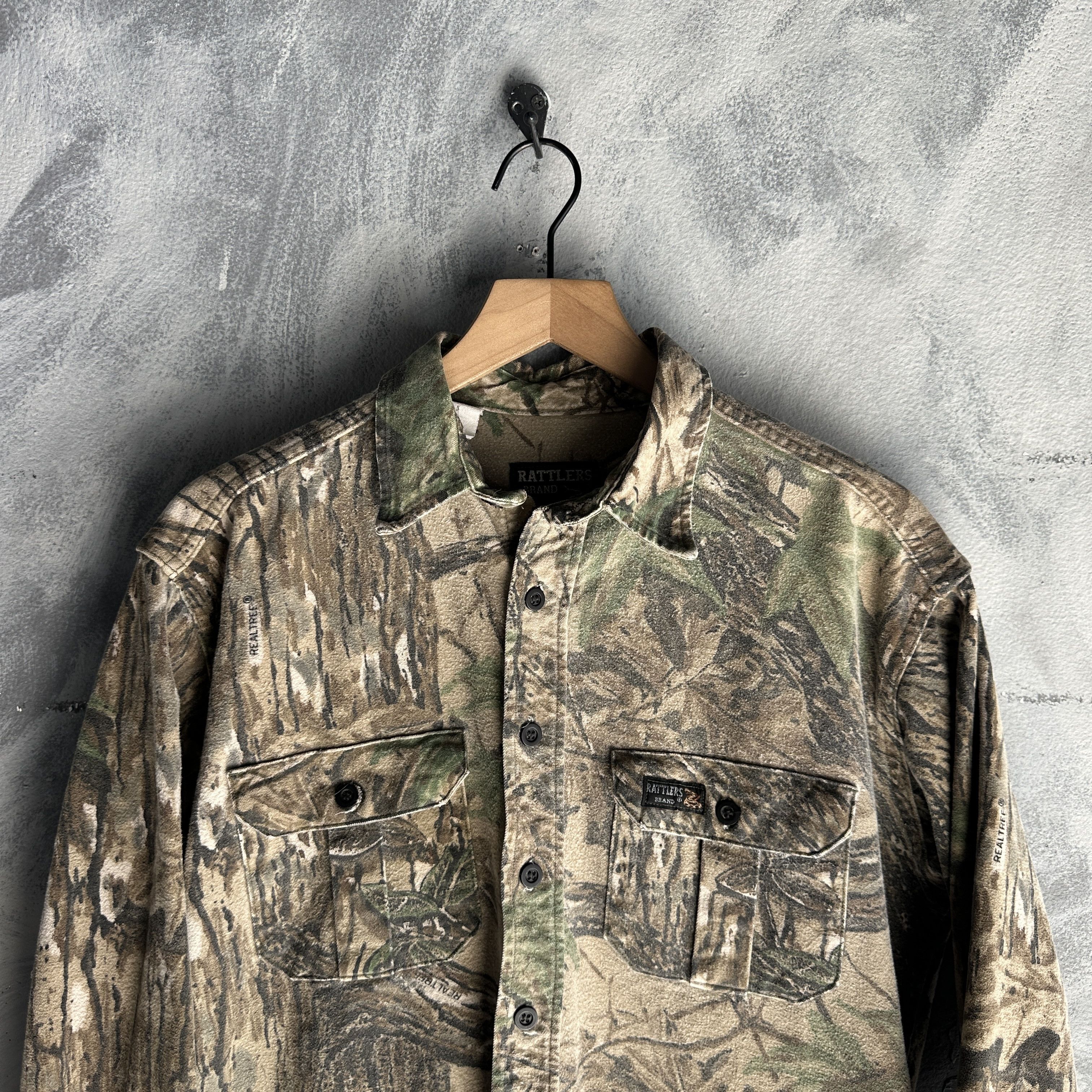 Realtree Vintage Rattlers Brand Shirt Mens Medium Realtree Camo Size US M / EU 48-50 / 2 - 1 Thumbnail