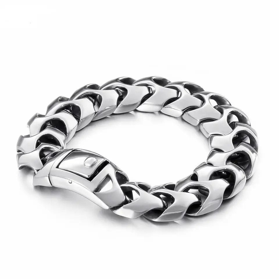 Vintage Dragon Shape Bracelet Silver Boho Punk Gothic Rock Size ONE SIZE - 6 Thumbnail