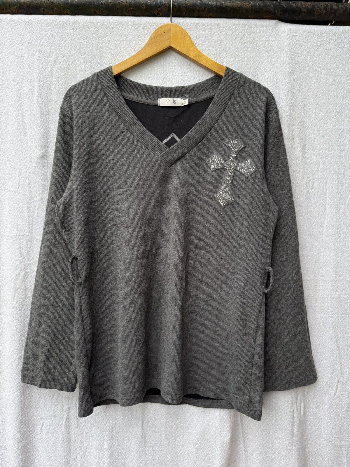 Japanese Brand Crosses japanese ifsixwasnine lgb style longsleeve Size US M / EU 48-50 / 2 - 1 Thumbnail