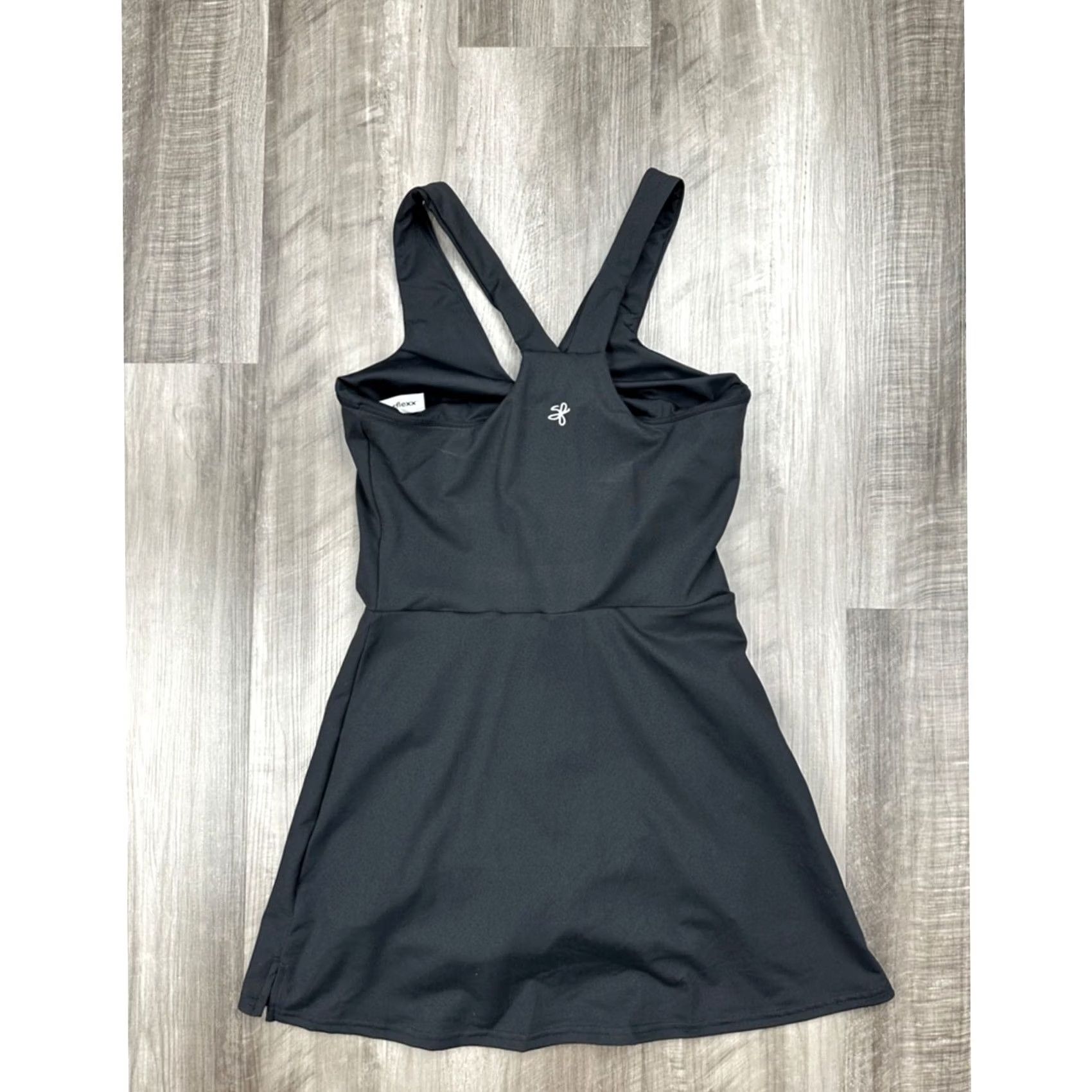 Vintage VINTAGE Sweetflexx The Resistance Dress with Built-In-Shirts NWOT Medium Black Bodycon Women M Dress Short Size M / US 6-8 / IT 42-44 - 2 Thumbnail