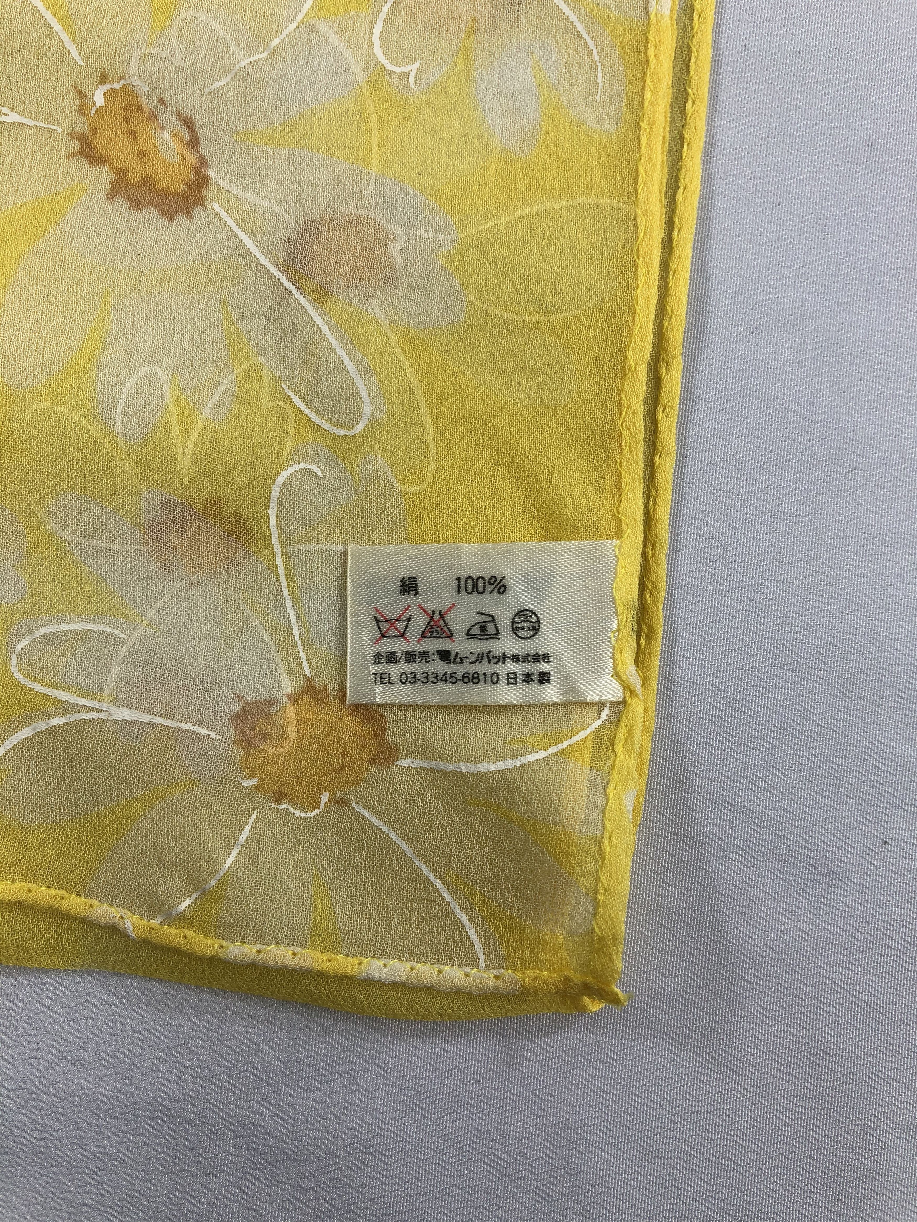 Vintage Vintage Elle Silk Scarf Size ONE SIZE - 4 Thumbnail