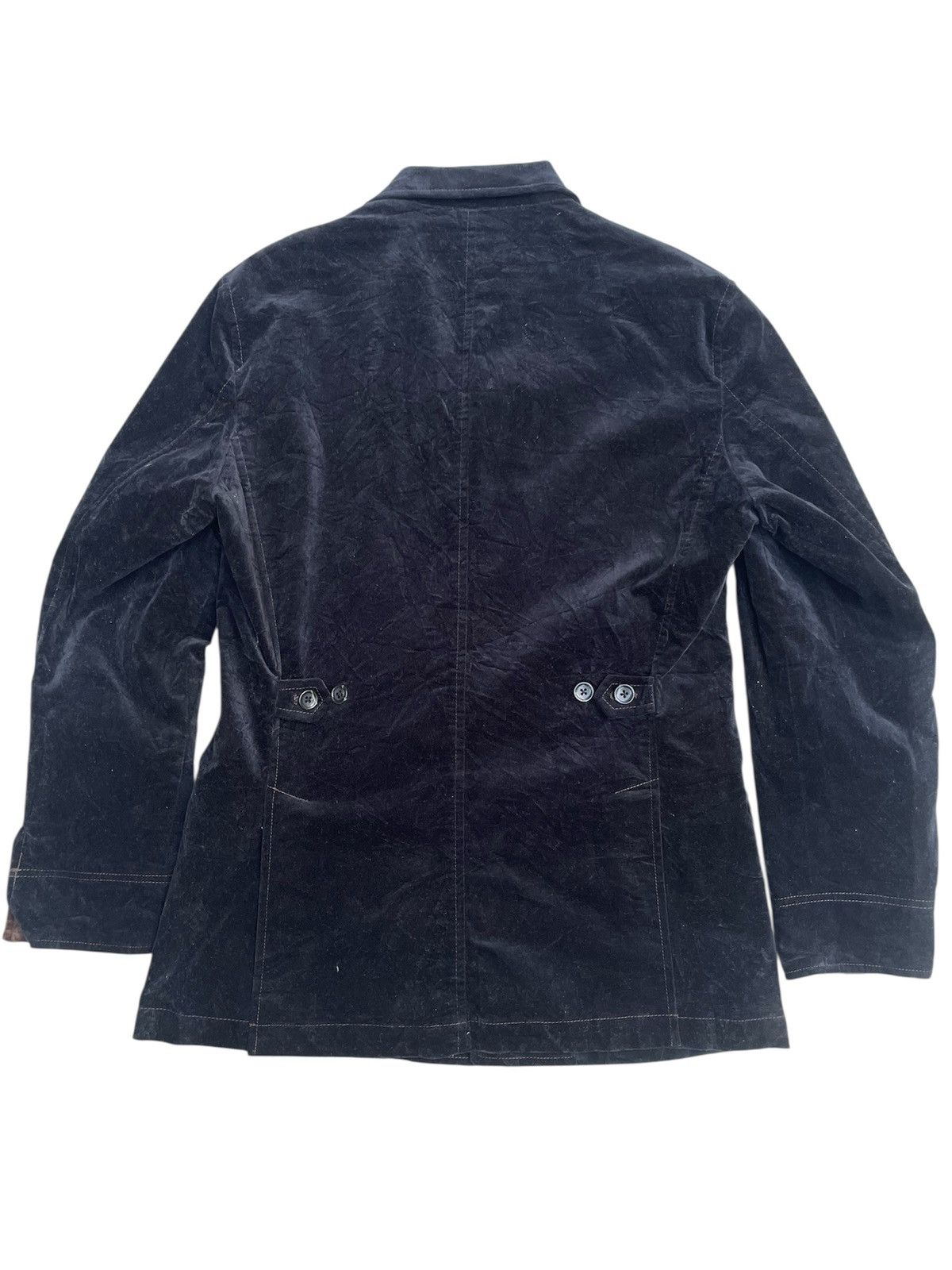 Designer Japanese Takeo Kikuchi Velvet Jacket – Button-Up Size US S / EU 44-46 / 1 - 2 Thumbnail