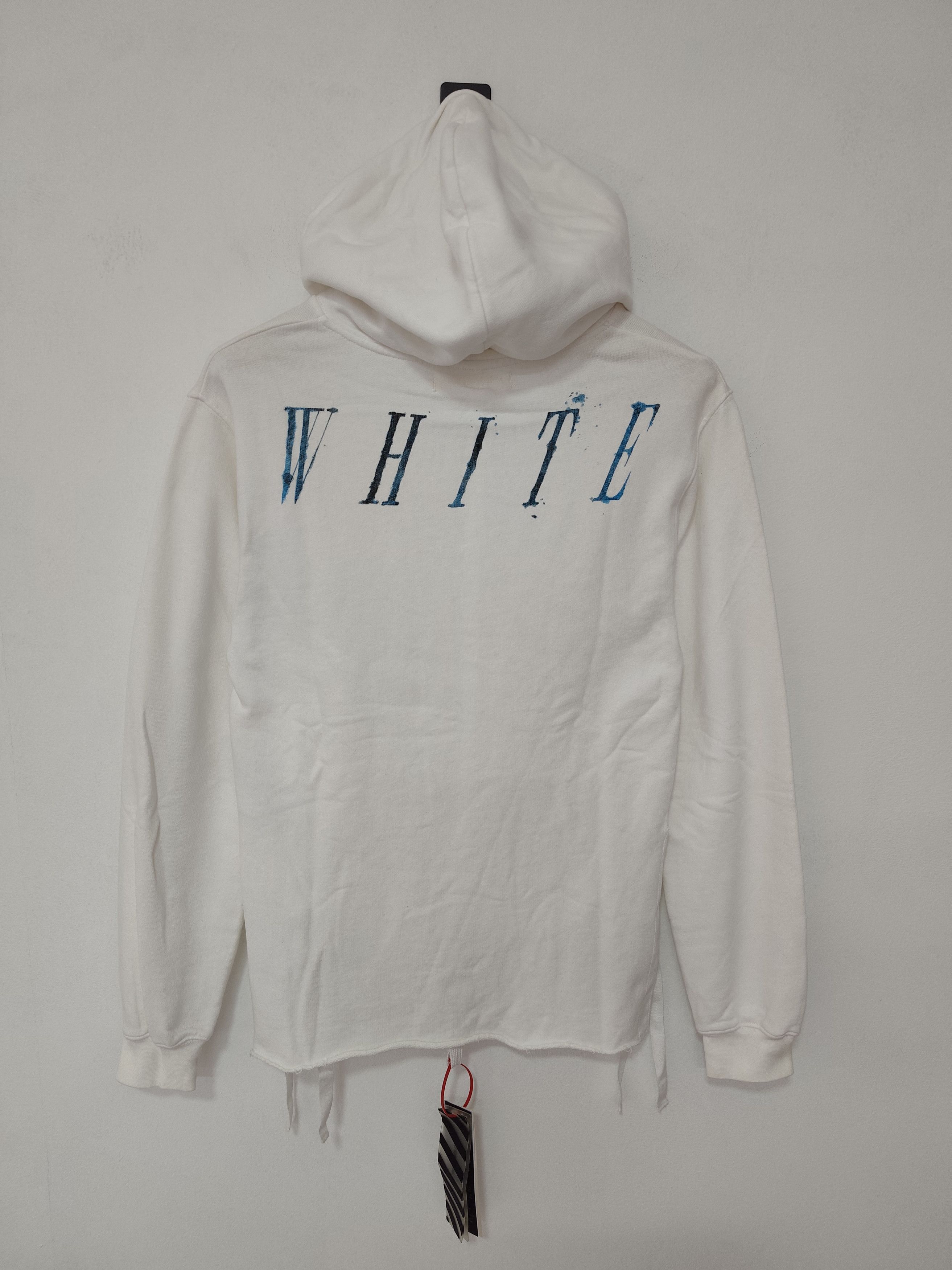 Off-White Off-White "Blue Collar Hoodie" Size US S / EU 44-46 / 1 - 2 Thumbnail