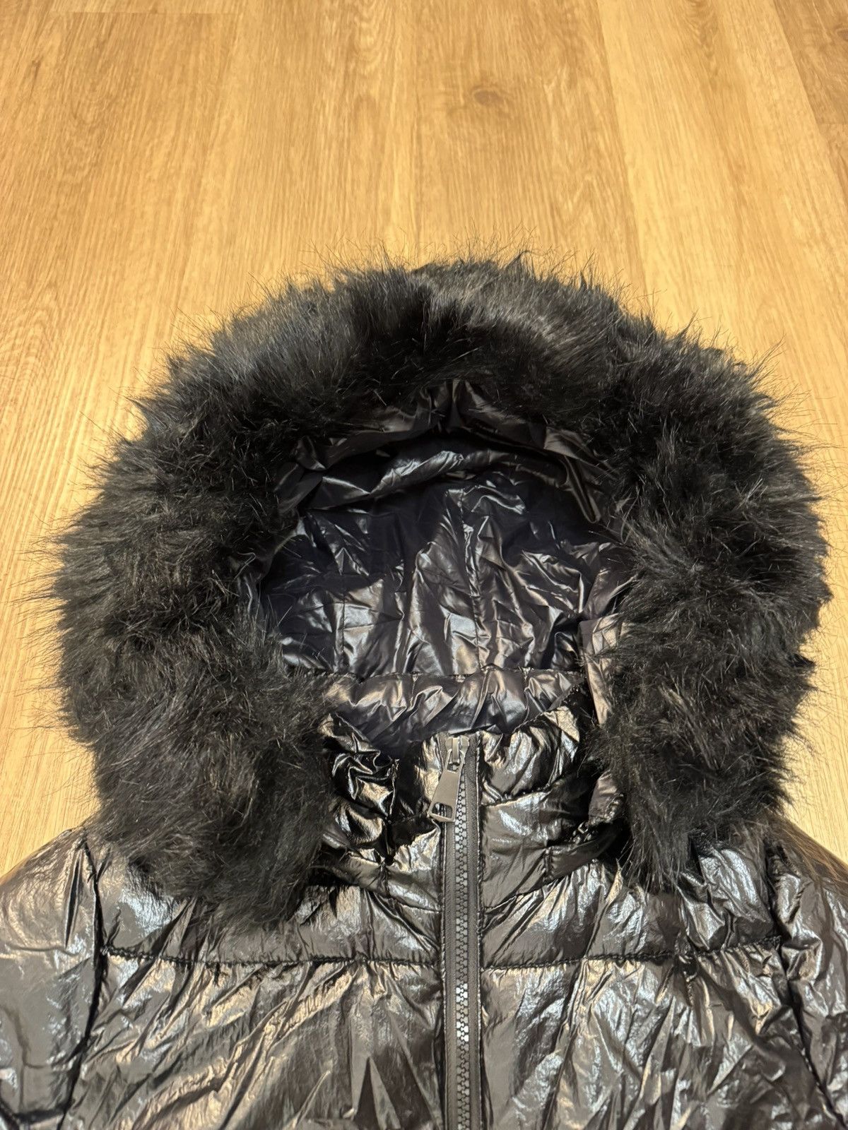 Other Ochnik Insulated Long Jacket Coat Black Fur S Size S / US 4 / IT 40 - 8 Thumbnail