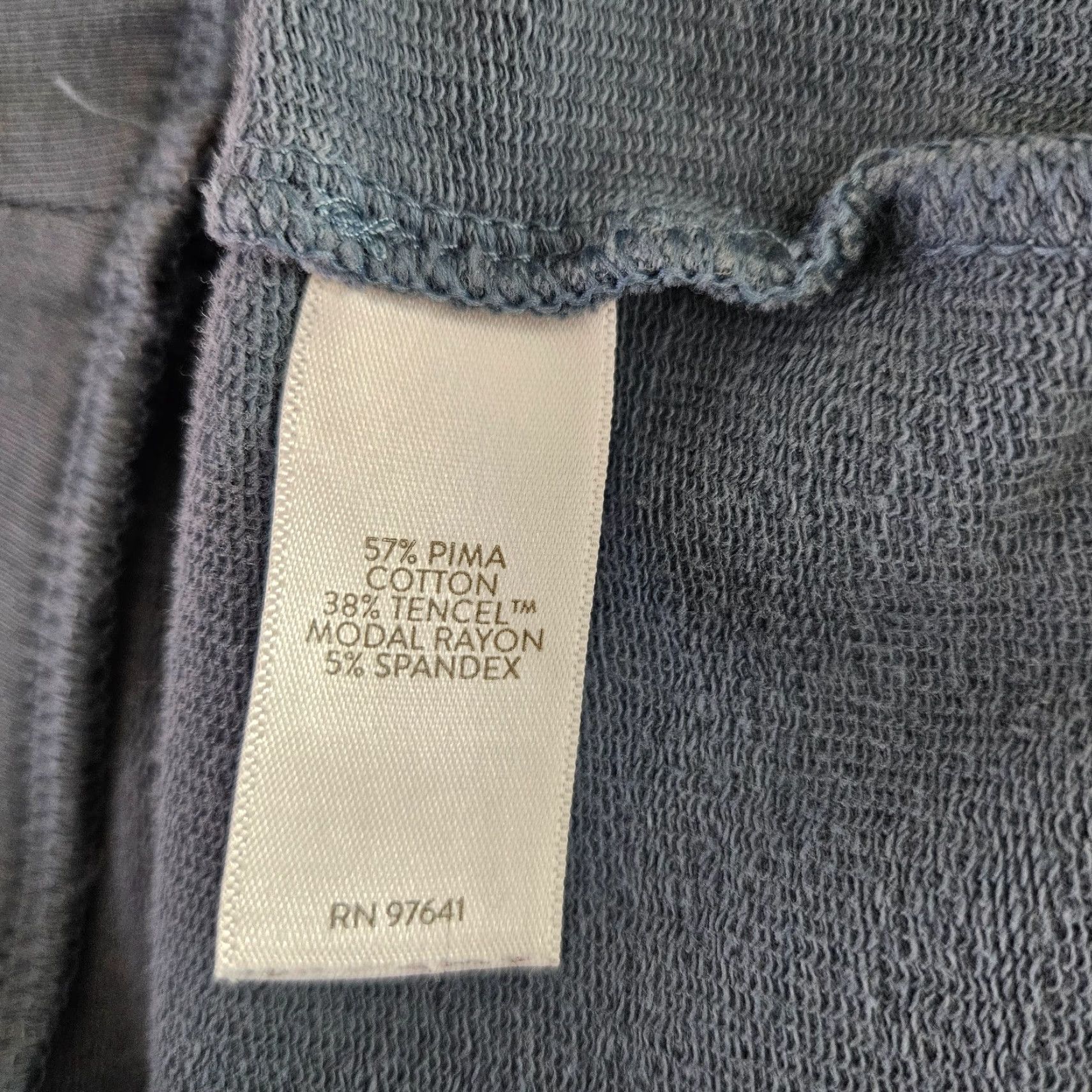J. Jill Pure Jill Womens Slim Leg Cropped Pants Sz Large Blue Pull On High Rise Size 36" / US 14 / IT 50 - 6 Thumbnail