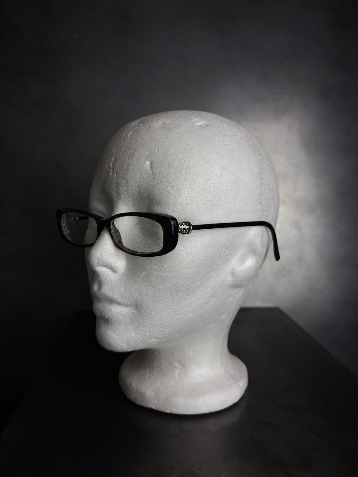 Gucci Gucci Glasses Interlock GG 2977 Y2K 2000s Rectangular Tiny Size ONE SIZE - 7 Thumbnail