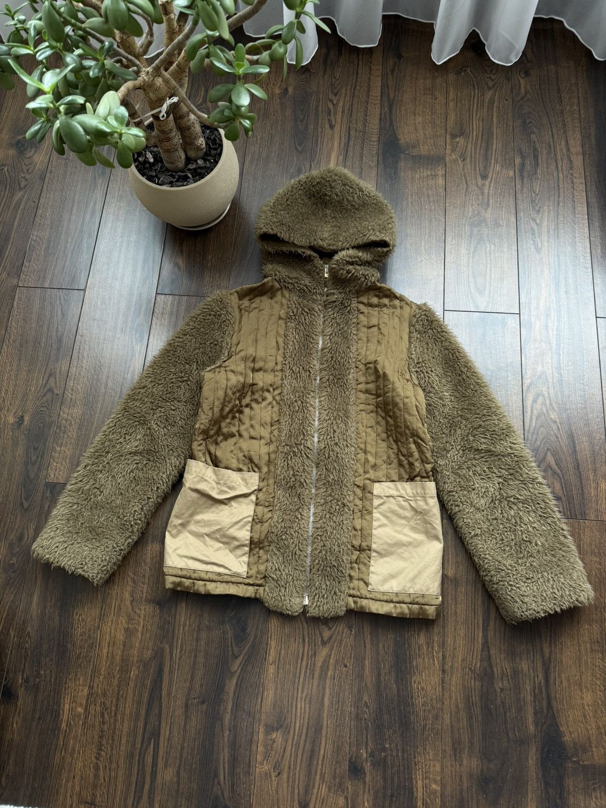 Helmut Lang Archive Helmut Lang Woman Fleece Sherpa Jacket Size S Size S / US 4 / IT 40 - 2 Thumbnail