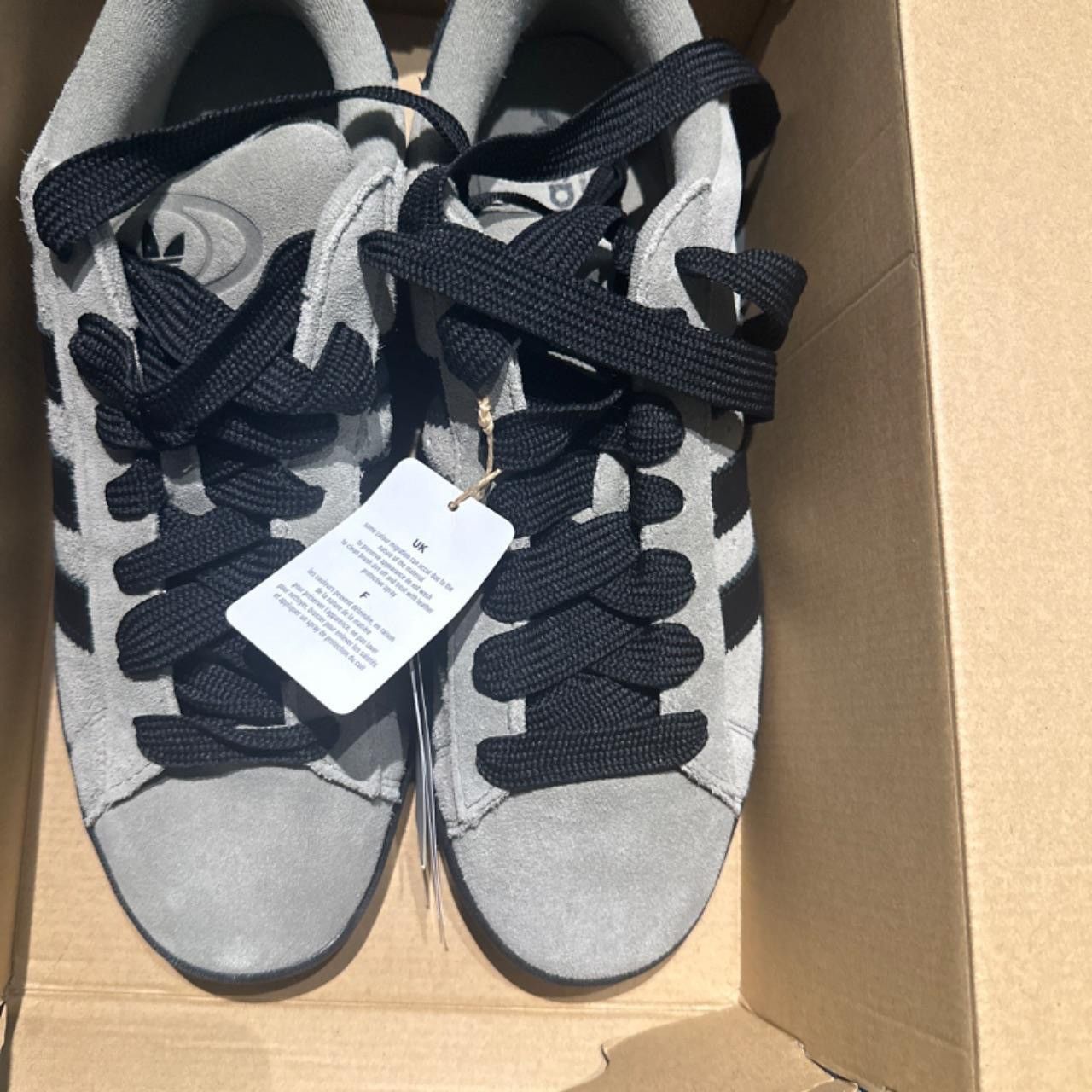 Adidas Campus 00s 'Silver Pebble Black' Size US 11.5 / EU 44-45 - 7 Thumbnail