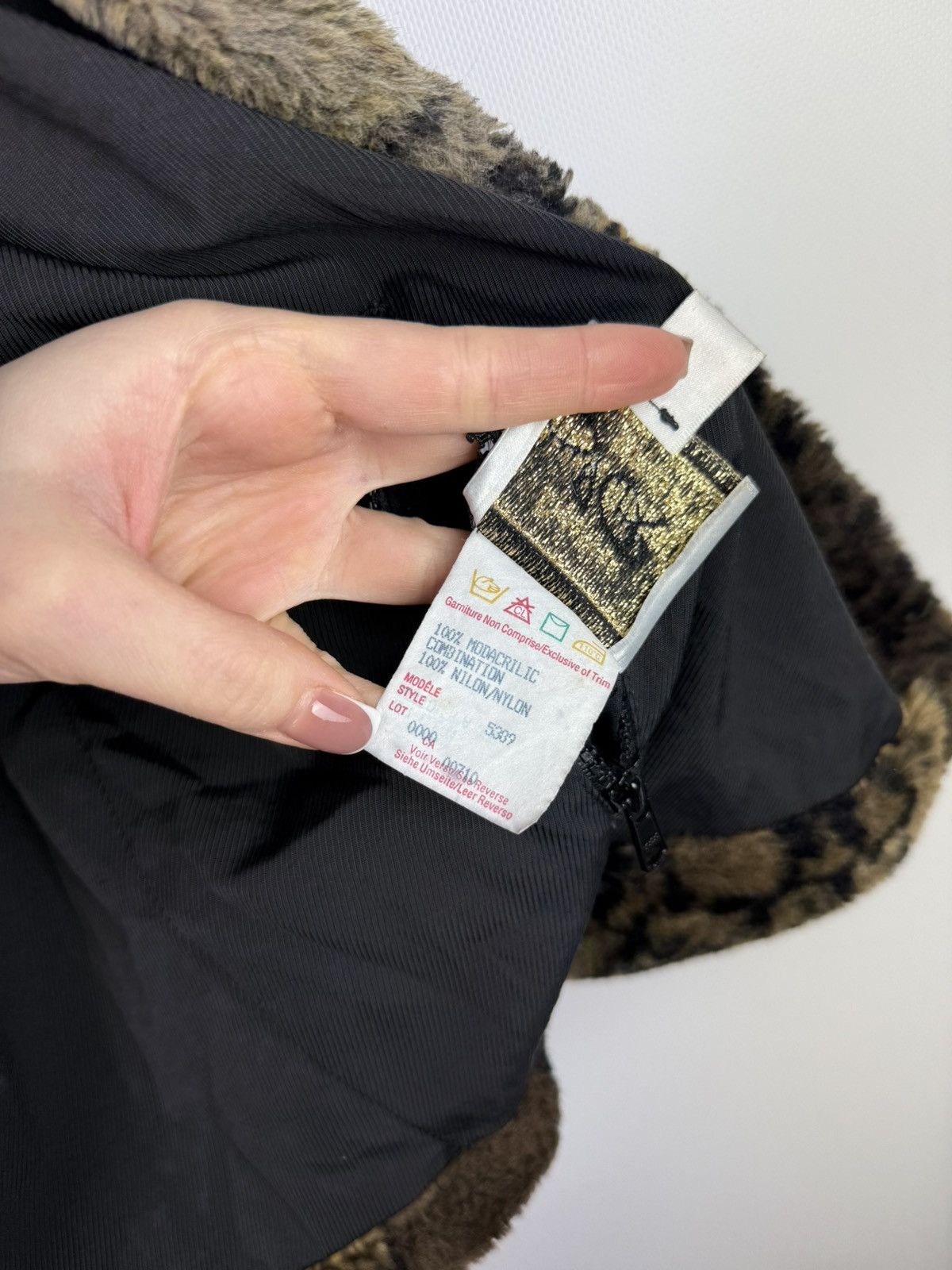 Joseph Ribkoff × Vintage Joseph Ribkoff Animal Print Faux Fur Sleeveless Vest Jacket Size M / US 6-8 / IT 42-44 - 18 Thumbnail