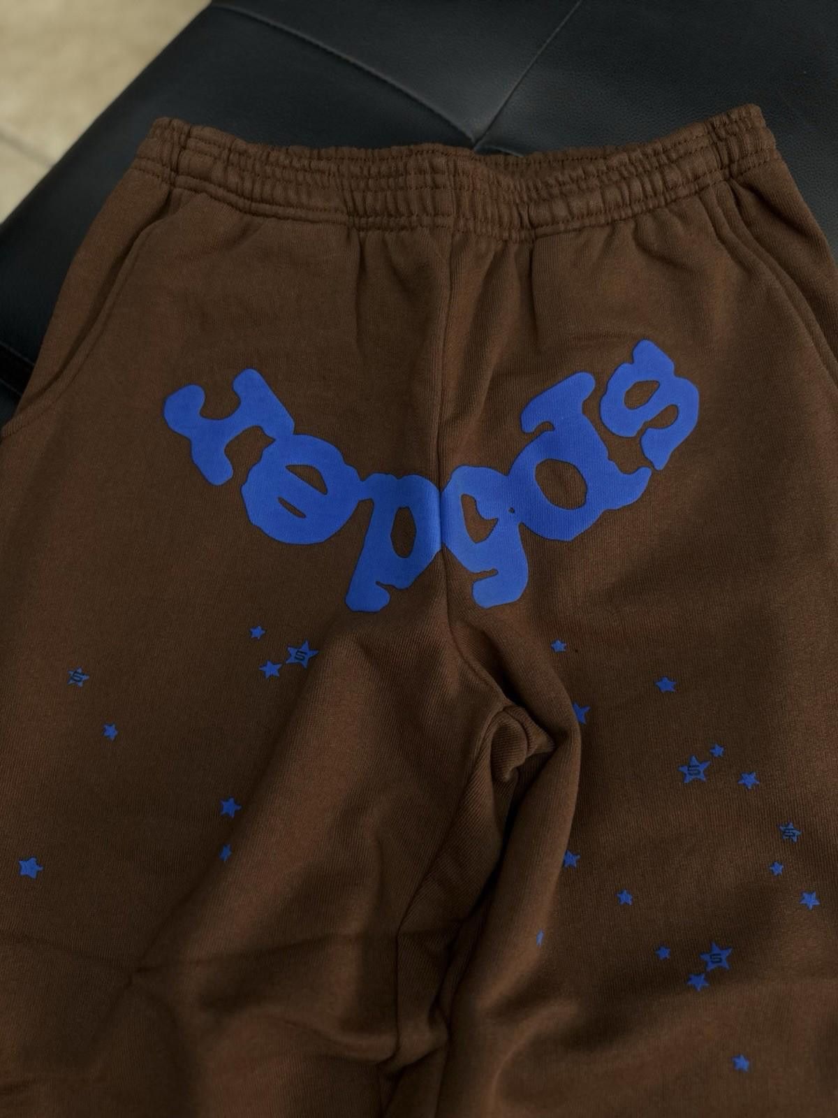 Other Size S - Sp5der Worldwide Brown/Blue Sweats Authentic Size US 30 / EU 46 - 5 Thumbnail