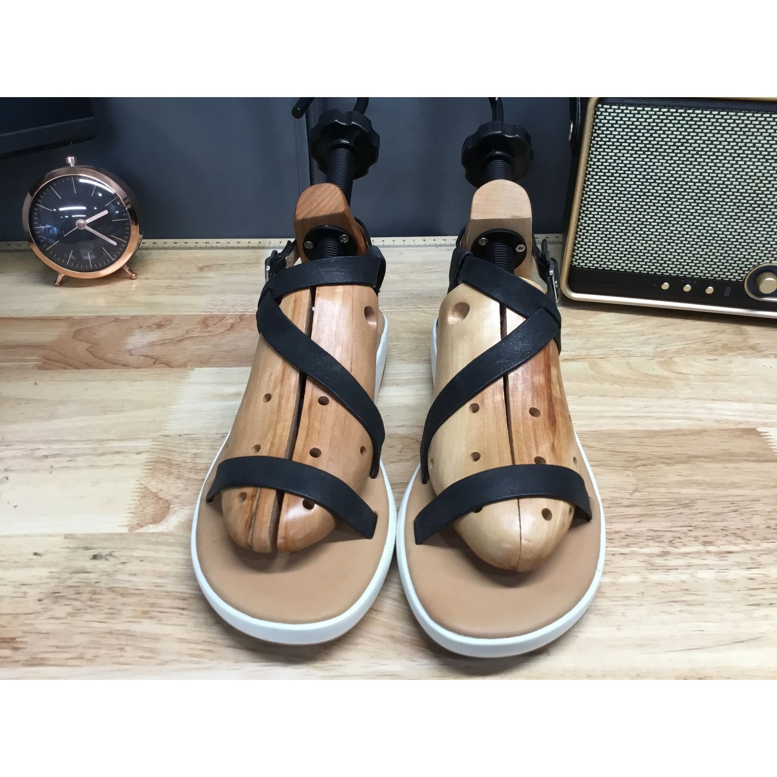 10 Corso Como Corso Como Slingback Wedge Sandals Women's 9.5 Black Leather Size US 9.5 / IT 39.5 - 1 Thumbnail