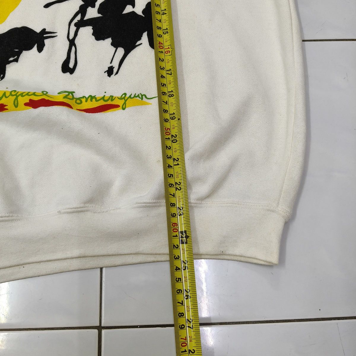 Vintage Vintage 90's Picasso Luis Miguel Dominguín Sweatshirt Size US L / EU 52-54 / 3 - 12 Thumbnail