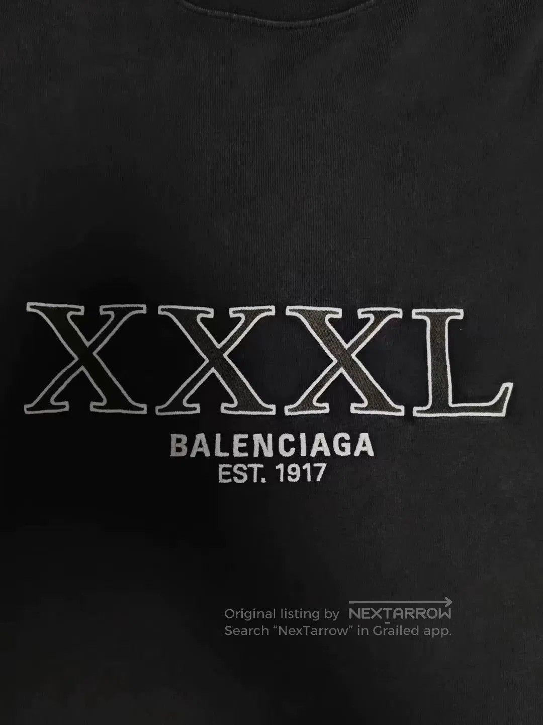 Balenciaga Balenciaga Distressed Oversized Longsleeve. Size US XXL / EU 58 / 5 - 3 Thumbnail