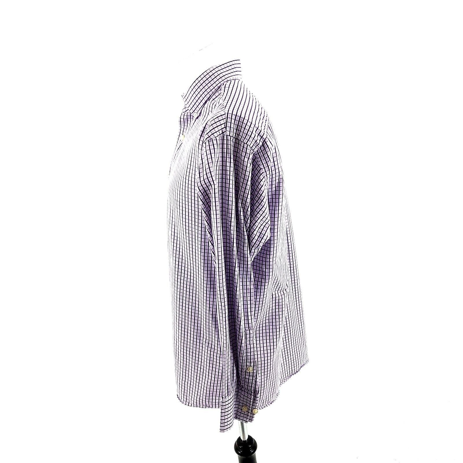 Michael Kors Michael Kors Purple Plaid 15.5 32/33 Button Down Shirt Long Size US M / EU 48-50 / 2 - 3 Thumbnail