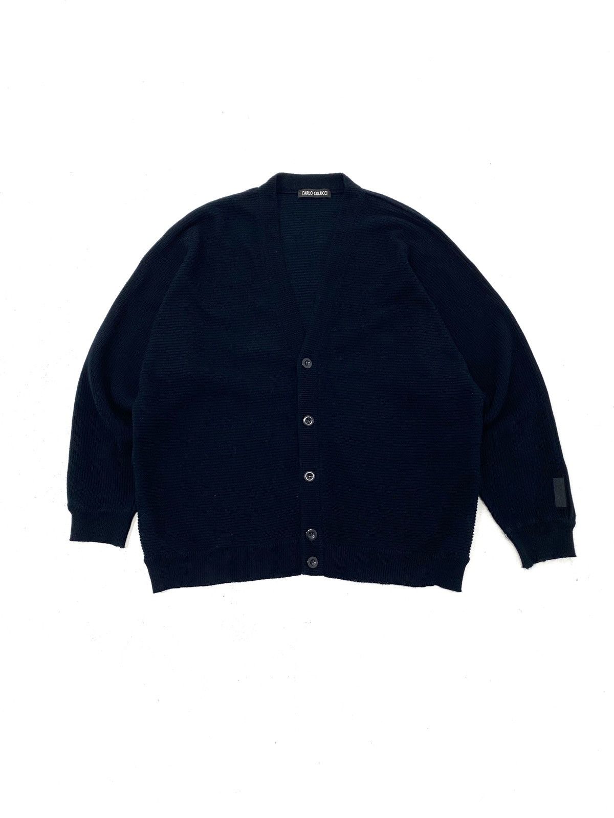 Carlo Colucci × Coogi × Japanese Brand Vintage Carlo Colucci knits cardigan made in japan Size US XL / EU 56 / 4 - 1 Thumbnail
