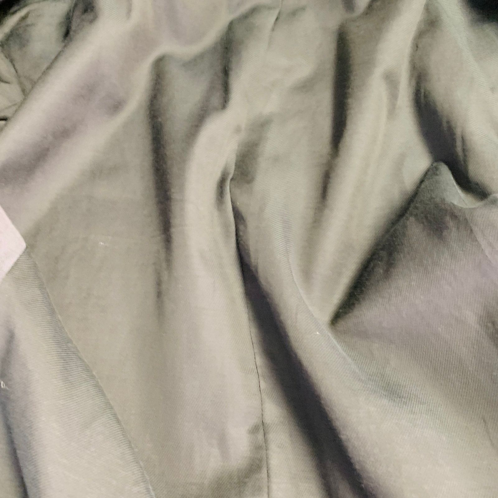 Dirk Bikkembergs Size 36 Grey Black Polyester Wool Peak Lapel Sport Coat Size 36R - 8 Thumbnail