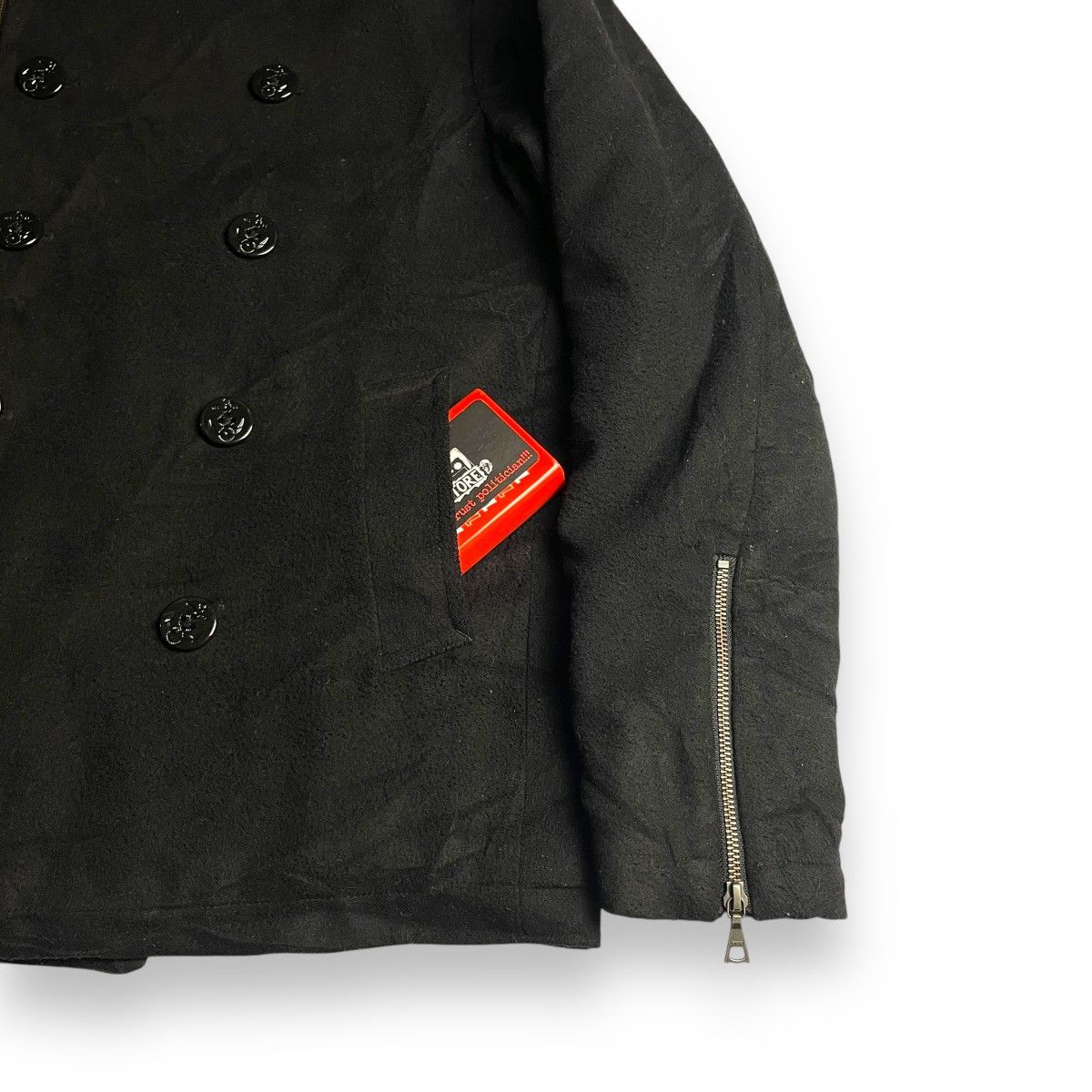 Beams Plus 🇯🇵 BEAMS PLUS WOOL PEA COAT Size US L / EU 52-54 / 3 - 6 Thumbnail