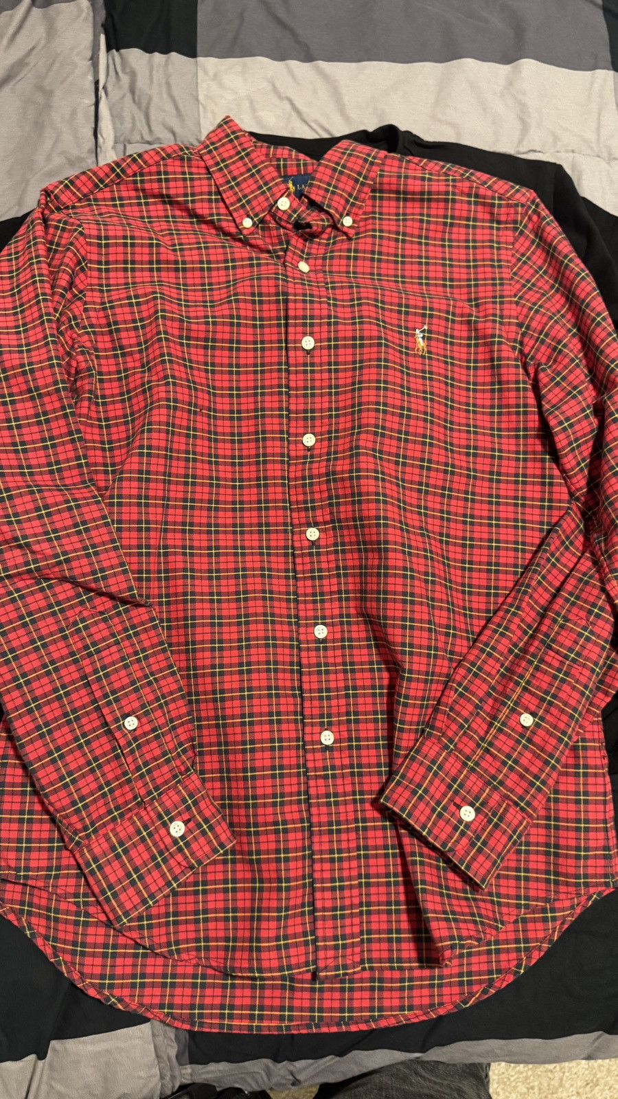 Polo Ralph Lauren Red Plaid Polo Button Up Size US S / EU 44-46 / 1 - 1 Thumbnail