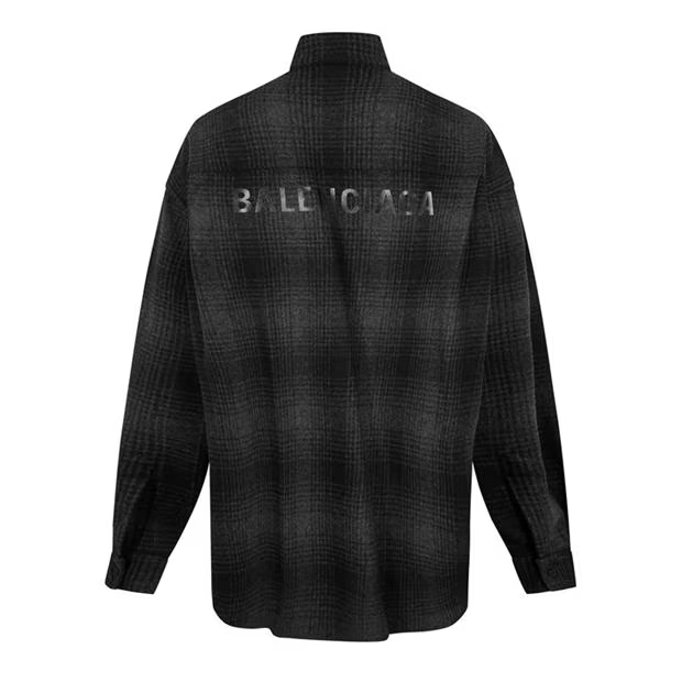 Balenciaga Oversize Check Shirt Size US M / EU 48-50 / 2 - 2 Thumbnail