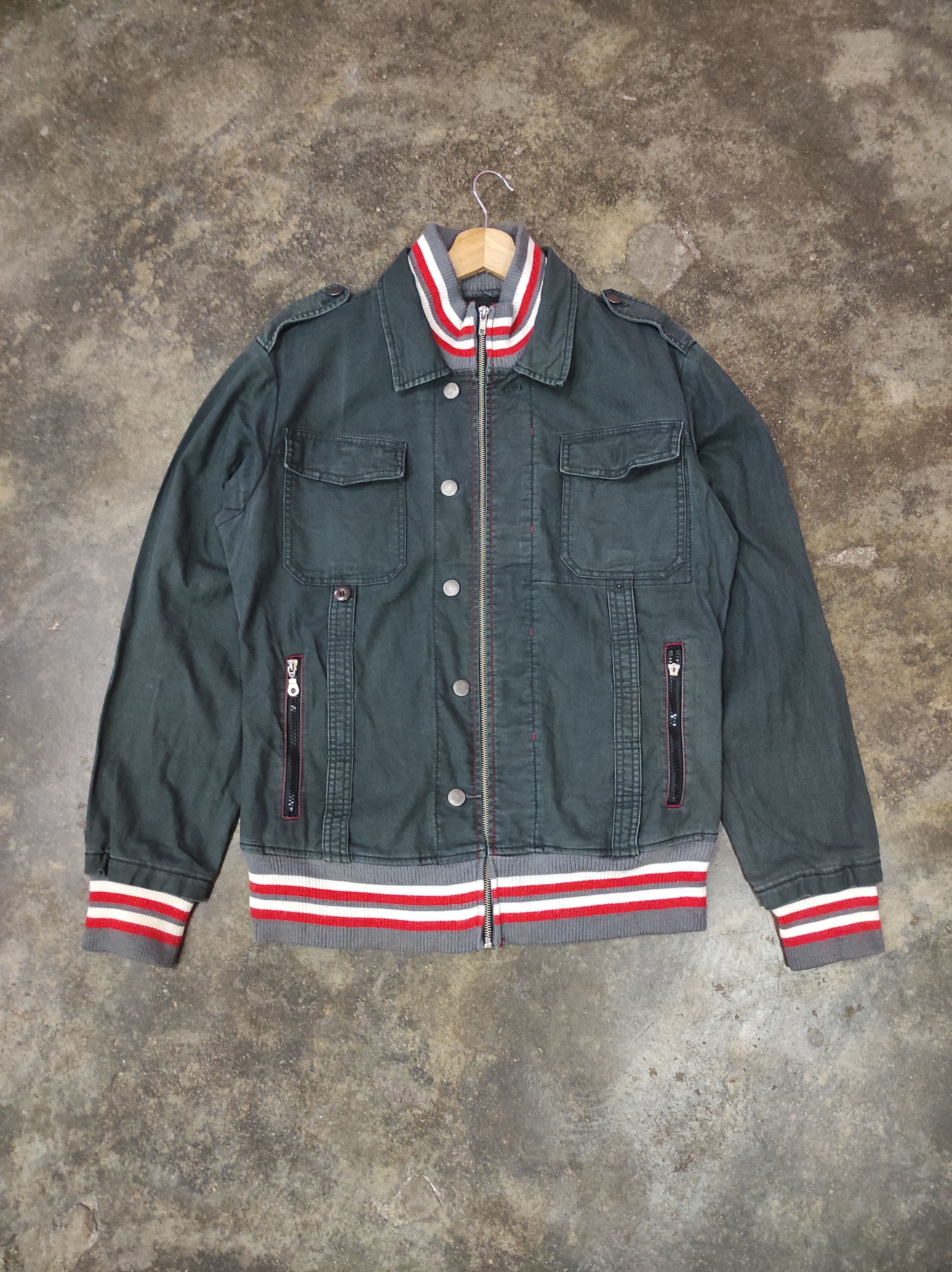 Japanese Brand POWER TO THE PEOPLE BLACK LABEL MULTIPOCKET JACKET Size US M / EU 48-50 / 2 - 1 Thumbnail