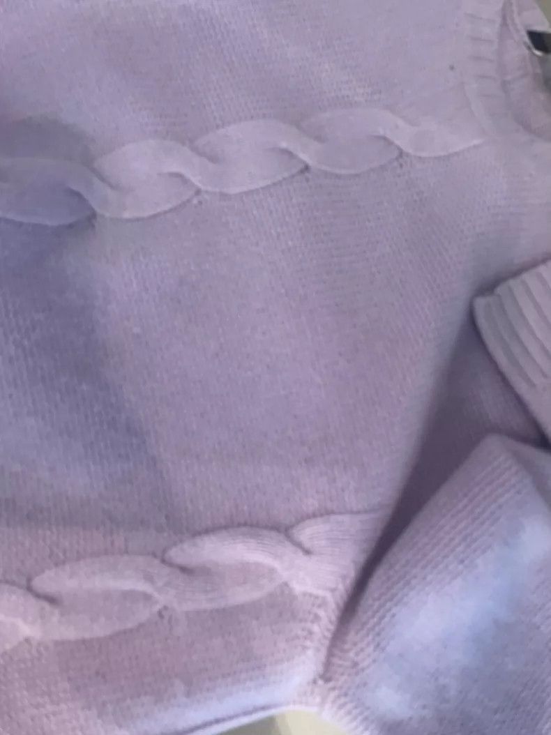 Loro Piana Loro Piana Purple Cashmere Sweater- Size US M / EU 48-50 / 2 - 8 Thumbnail