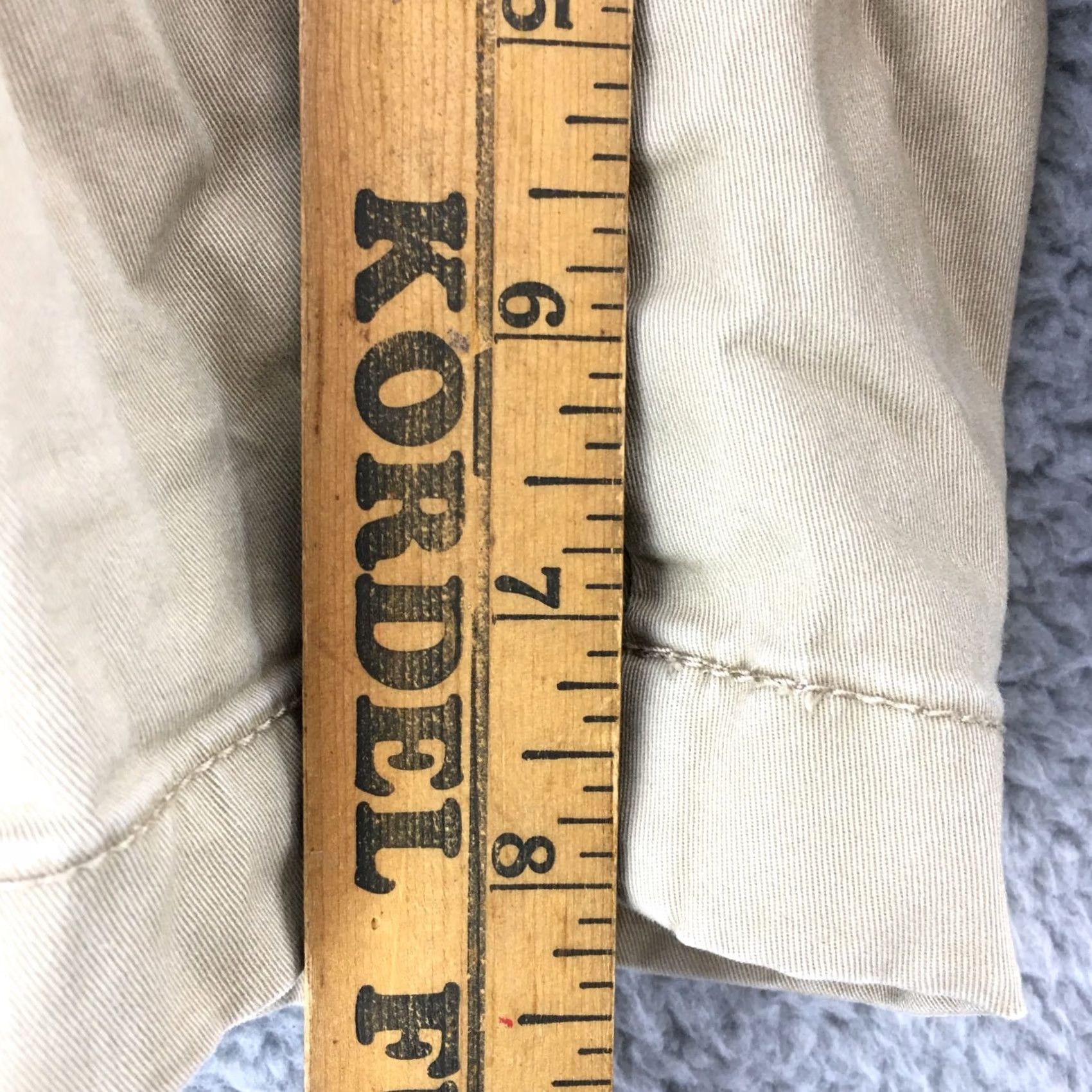 Tommy Hilfiger Tommy Hilfiger Chino Shorts Mens 30 Beige Mid Rise Zip Fly Flat Front Casual Size US 30 / EU 46 - 7 Thumbnail
