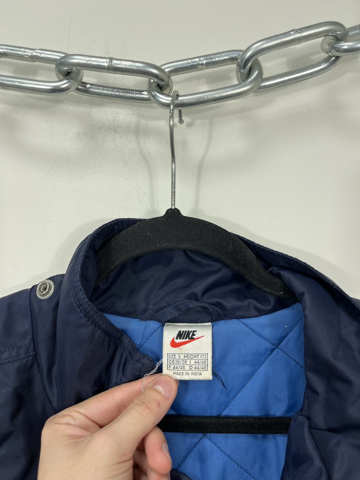 Nike Vintage Nike Big Swoosh Embroidered Logo Retro Hype Jacket Size US M / EU 48-50 / 2 - 15 Thumbnail