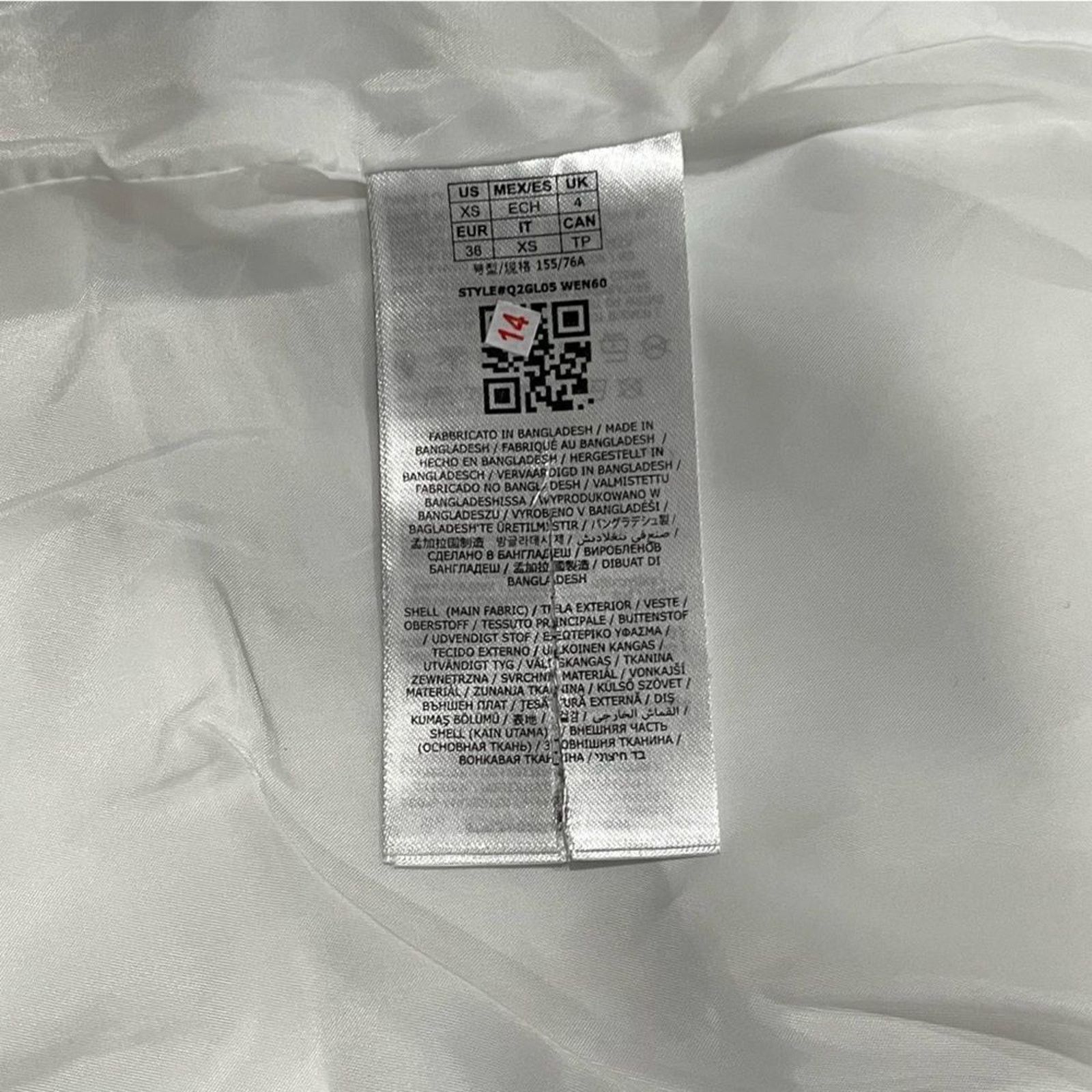 Guess NWOT Guess Womens White Long Line Blazer Jacket Size XS Size XS / US 0-2 / IT 36-38 - 7 Thumbnail