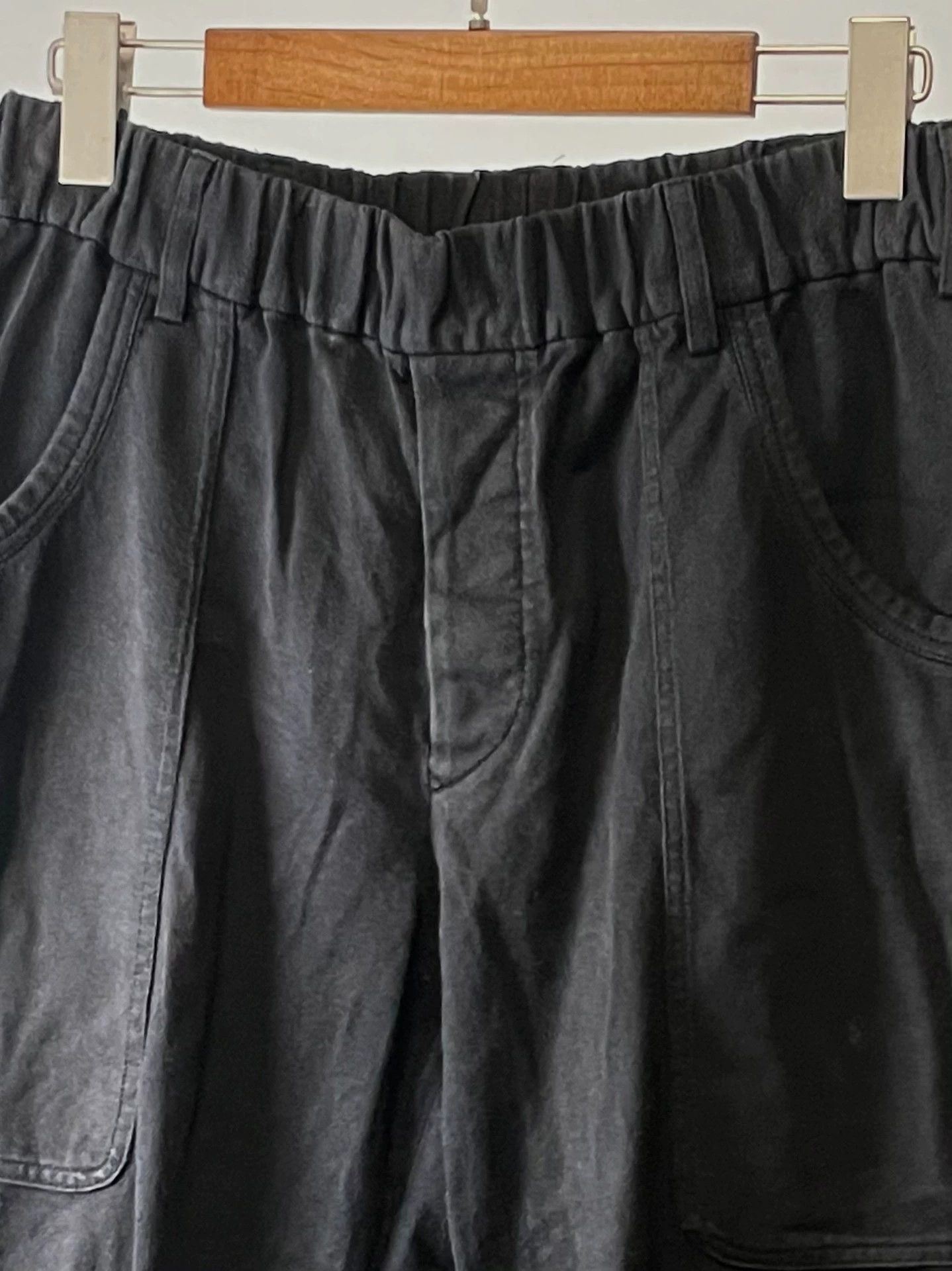 Yohji Yamamoto Yohji Yamamoto PourHomme Kendo Wide Cropped Pants Size US 34 / EU 50 - 2 Thumbnail