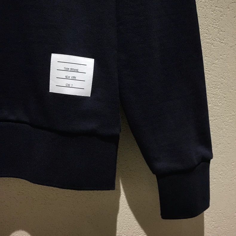 Thom Browne Thom Browne Round collar hoodie Size US XL / EU 56 / 4 - 5 Thumbnail