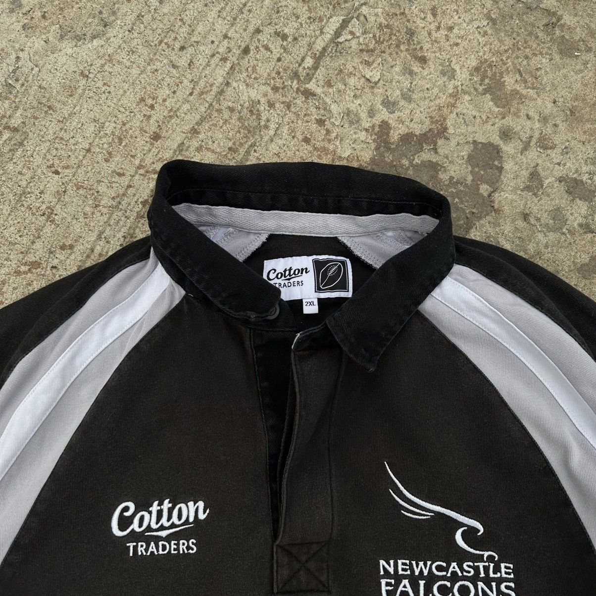Cotton Traders × Vintage Vintage Cotton Traders New Castle Falcon 188 Bet Rugby Size US XXL / EU 58 / 5 - 7 Thumbnail