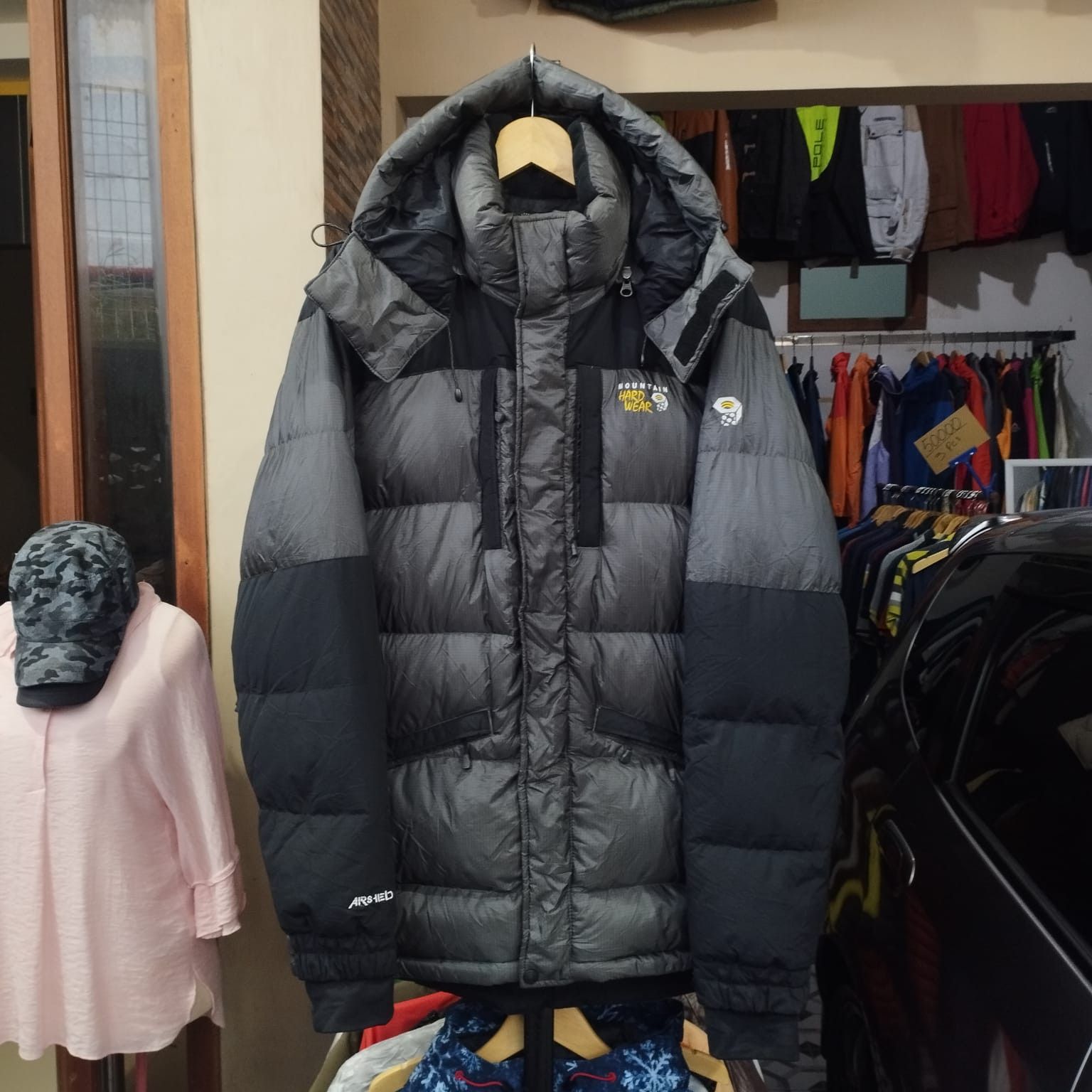 Mountain hardwear sub zero sl sales hooded jacket