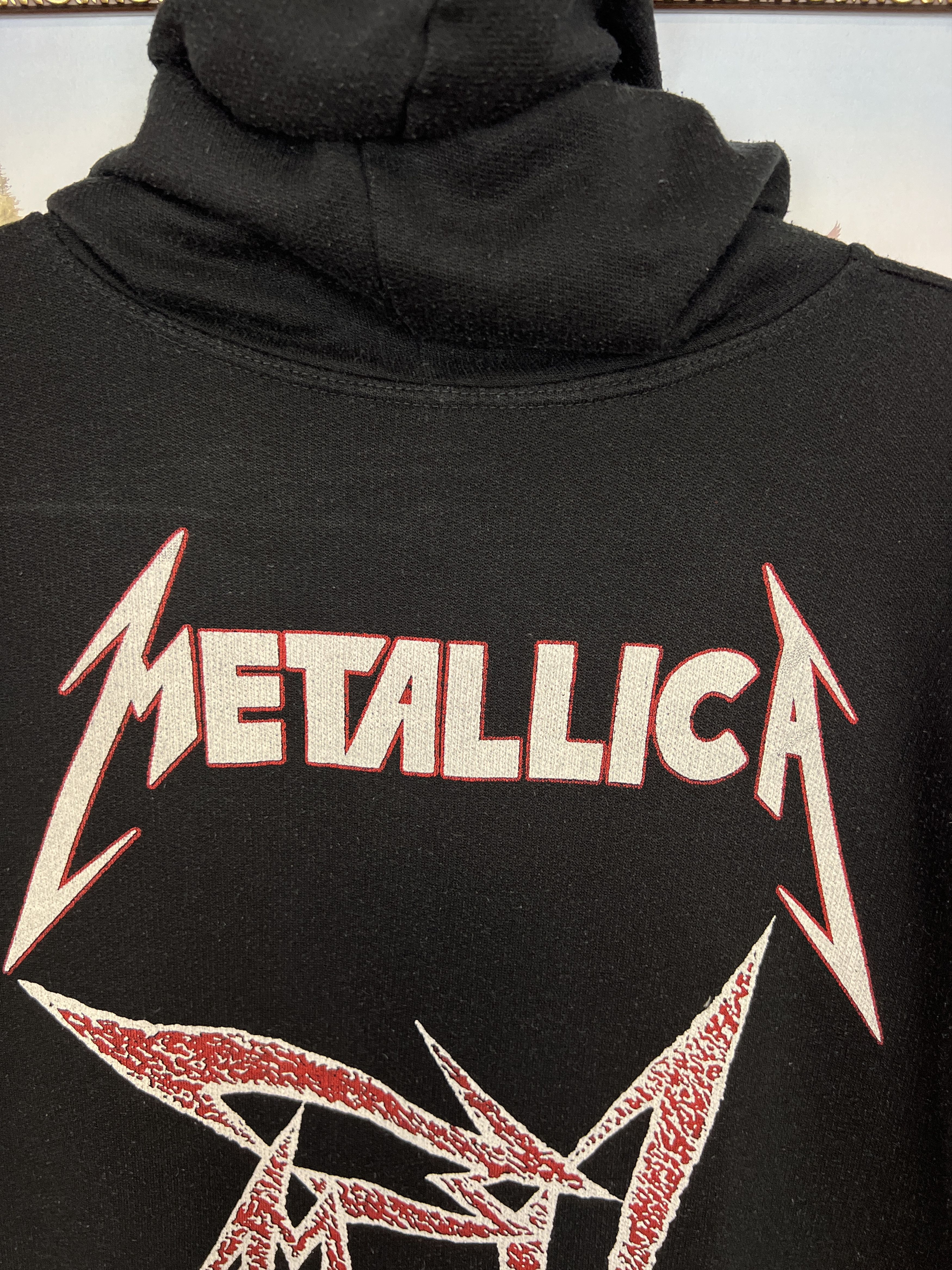 Vintage Vintage 90's Metallica Load Reload Jacket Over Print Hoodie Size US M / EU 48-50 / 2 - 3 Thumbnail