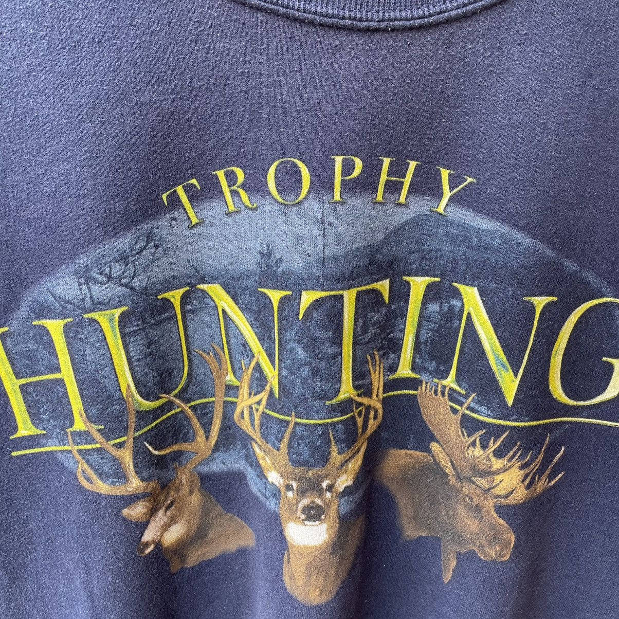 Habitat × Jerzees × Vintage 🔥Vintage Jerzees Hunting Trophy Habitat Sweatshirts Size US XL / EU 56 / 4 - 5 Thumbnail