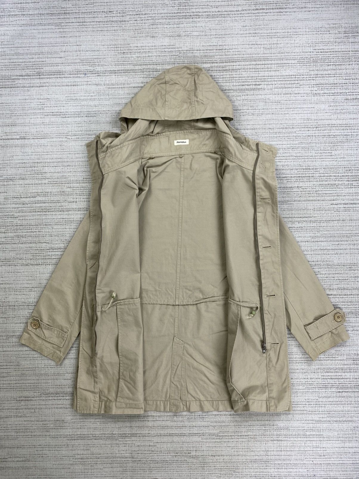 Issey Miyake Issey Miyake Plantation Buttoned Hoodie Jacket Size US M / EU 48-50 / 2 - 6 Thumbnail