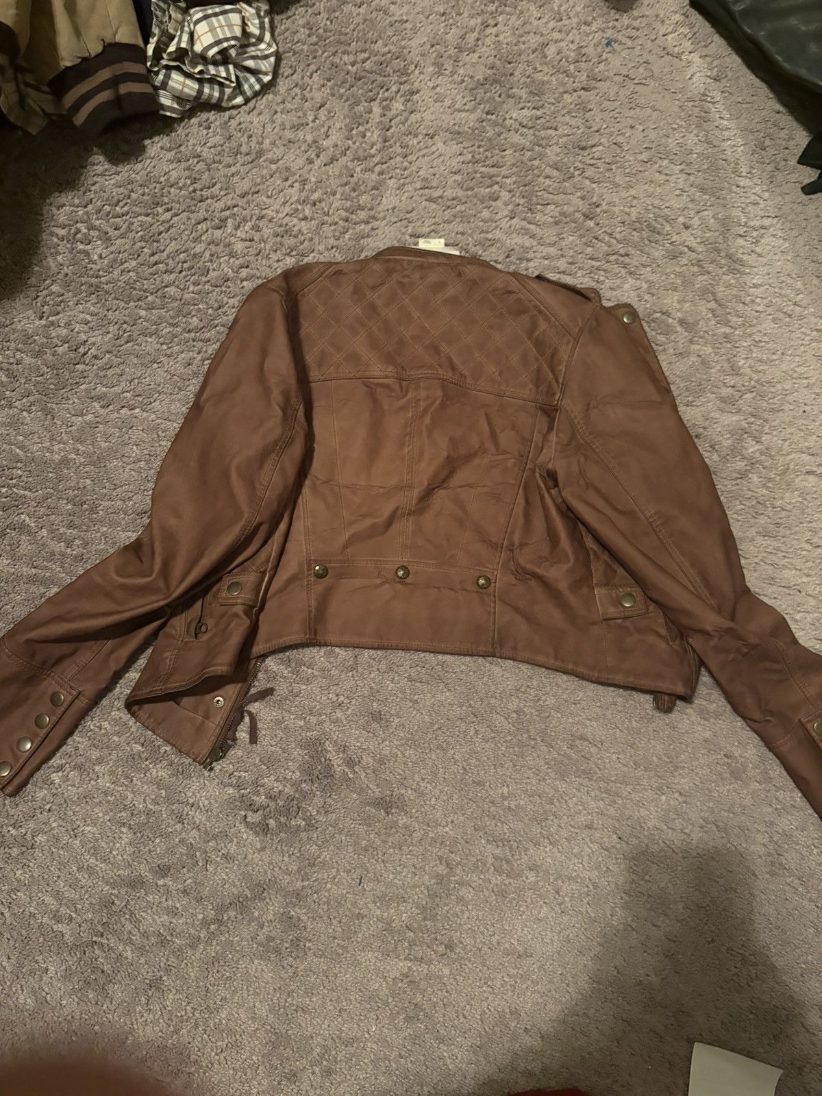 Other Vintage leather blazer Size M / US 6-8 / IT 42-44 - 2 Thumbnail