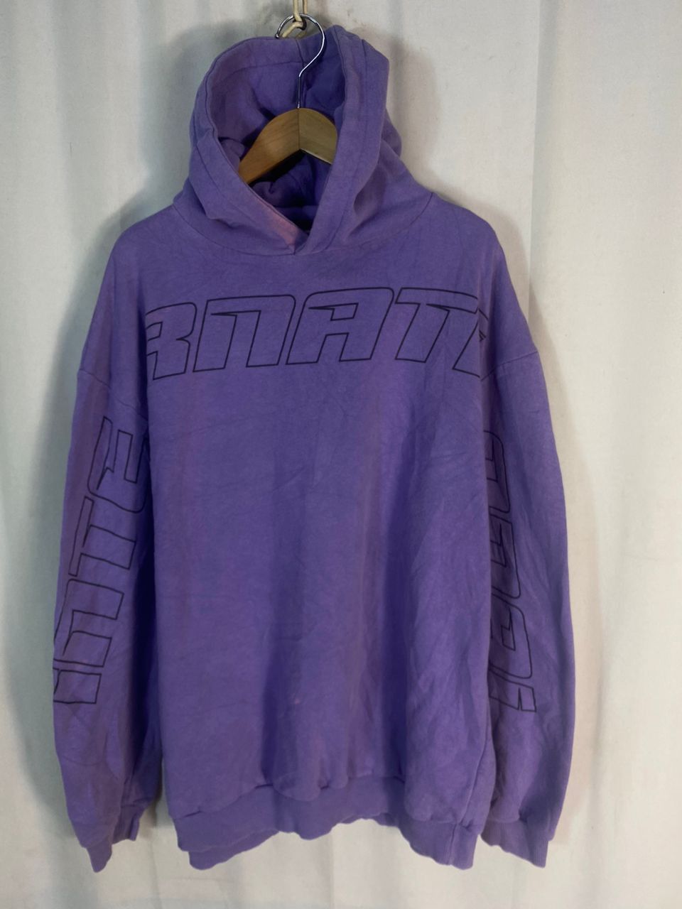 Boohoo Unisex🔥Boohooman printed baggy hoodie Size US L / EU 52-54 / 3 - 14 Thumbnail