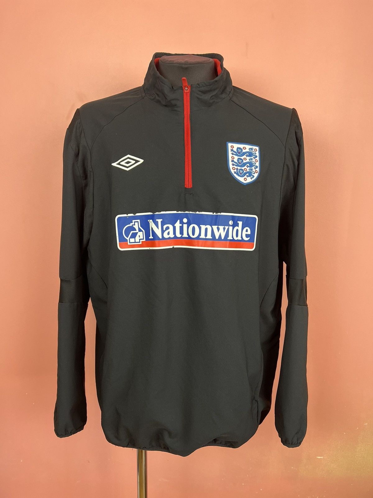 Umbro Umbro England team sweatshirt jacket zip soccer Size US XXL / EU 58 / 5 - 1 Thumbnail