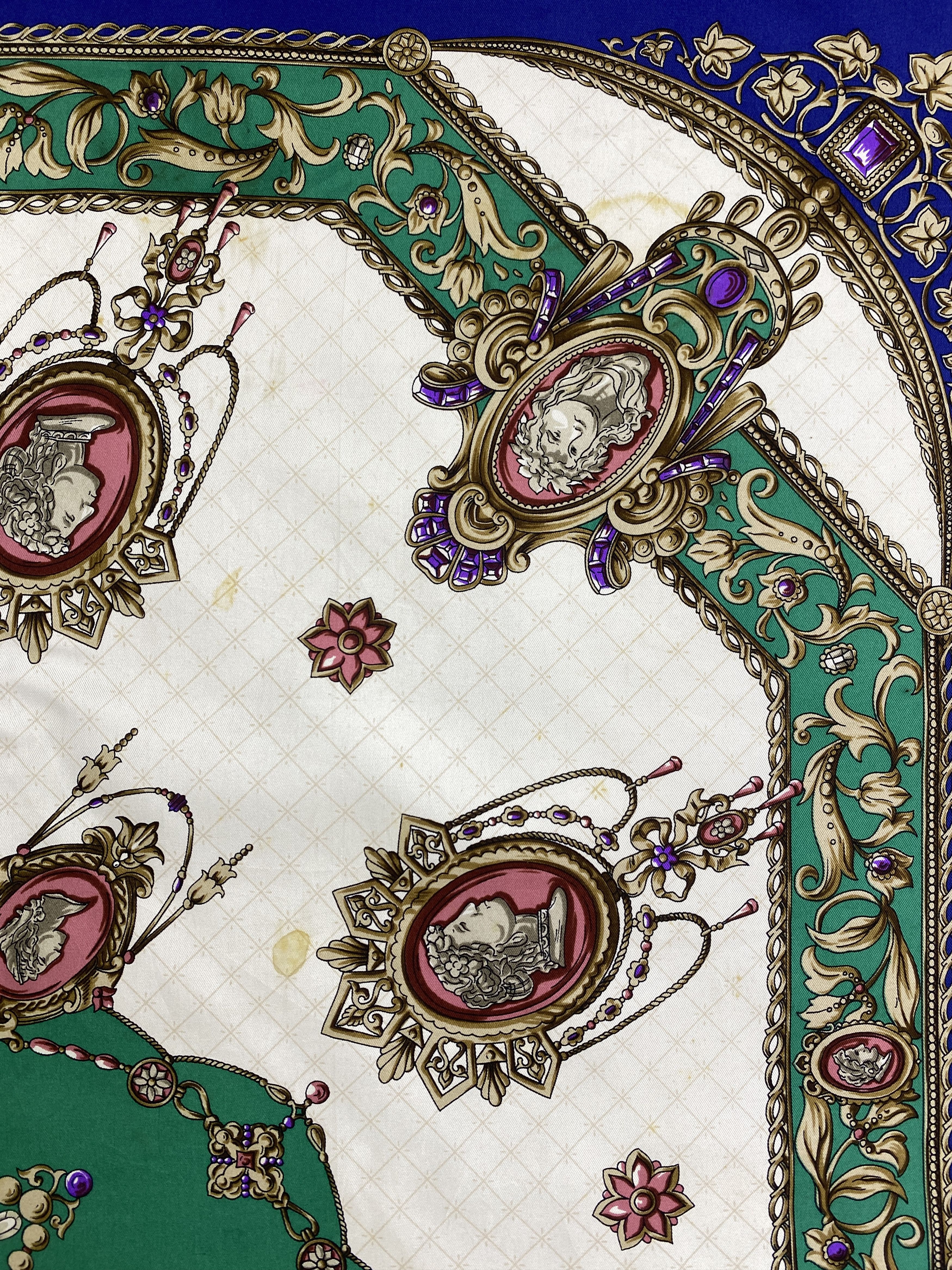 Carven Vintage Carven Paris Silk Scarf / Babushka SN0141 Size ONE SIZE - 7 Thumbnail