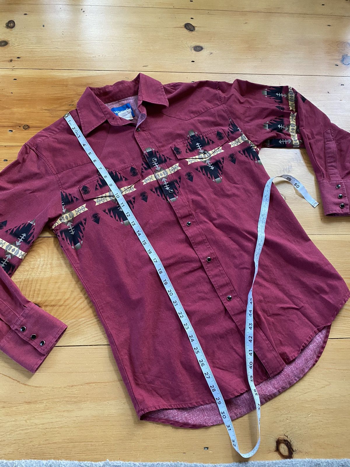 Wrangler Vintage wrangler button up Med Size US M / EU 48-50 / 2 - 6 Thumbnail